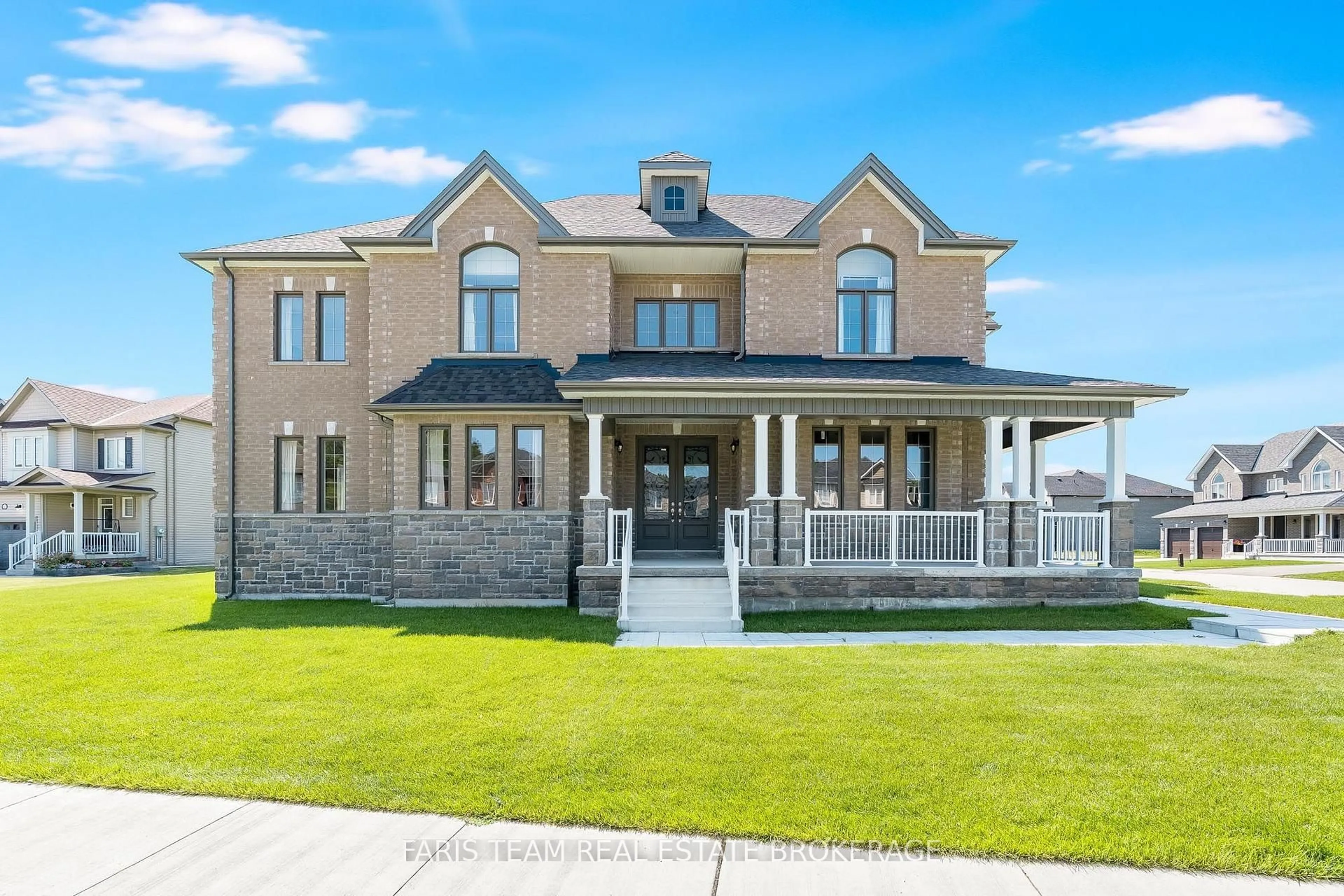 Home with brick exterior material, unknown for 63 Wood Cres, Essa Ontario L3W 0M5