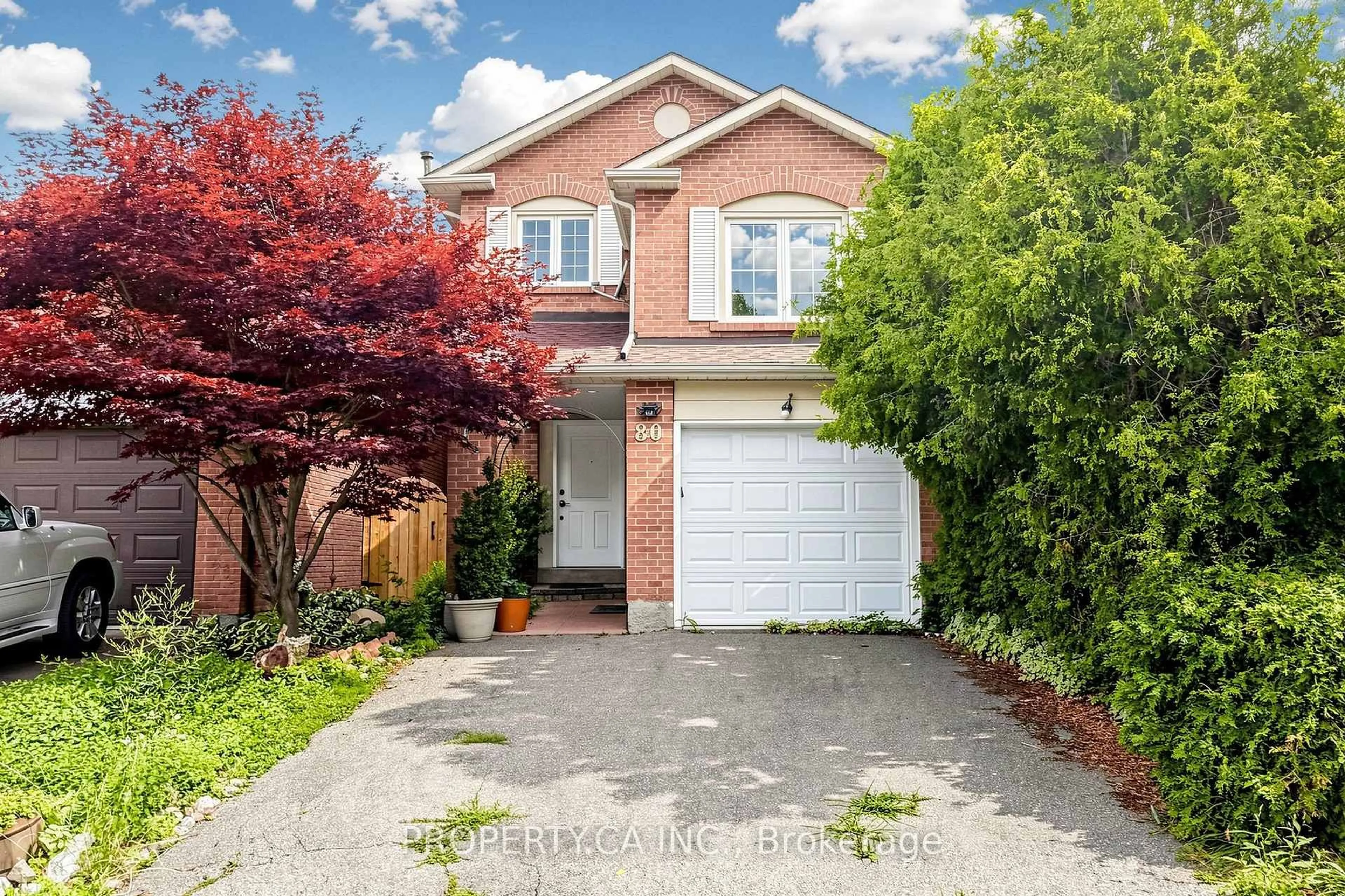 Home with brick exterior material, street for 80 Peter Andrew Cres, Vaughan Ontario L4J 2V5