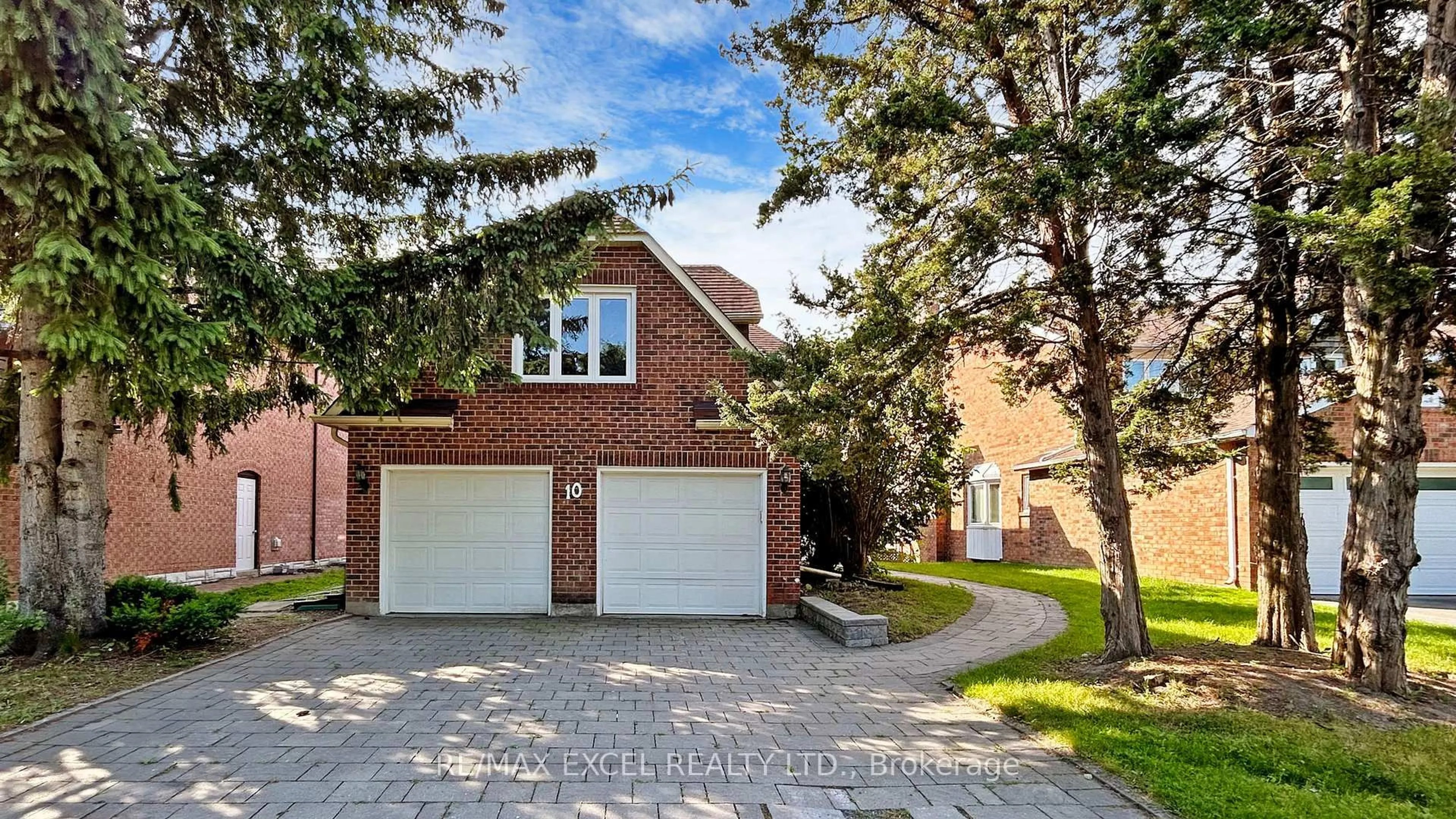 Home with brick exterior material, street for 10 Alexis Rd, Markham Ontario L3T 6Z1