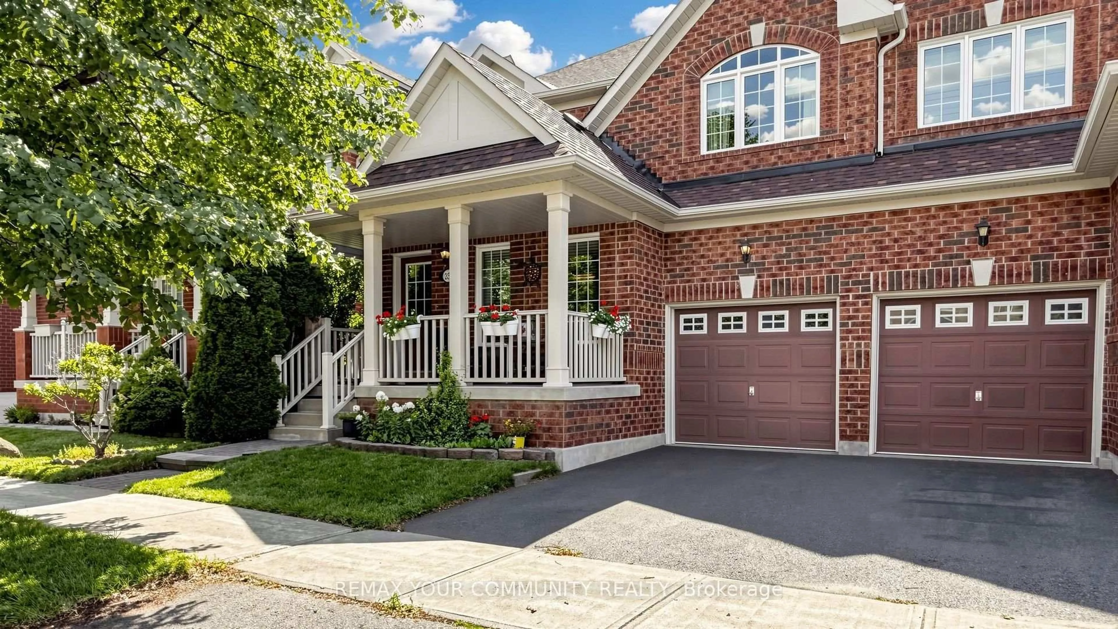 Home with brick exterior material, street for 230 Hammersly Blvd, Markham Ontario L6E 2C9
