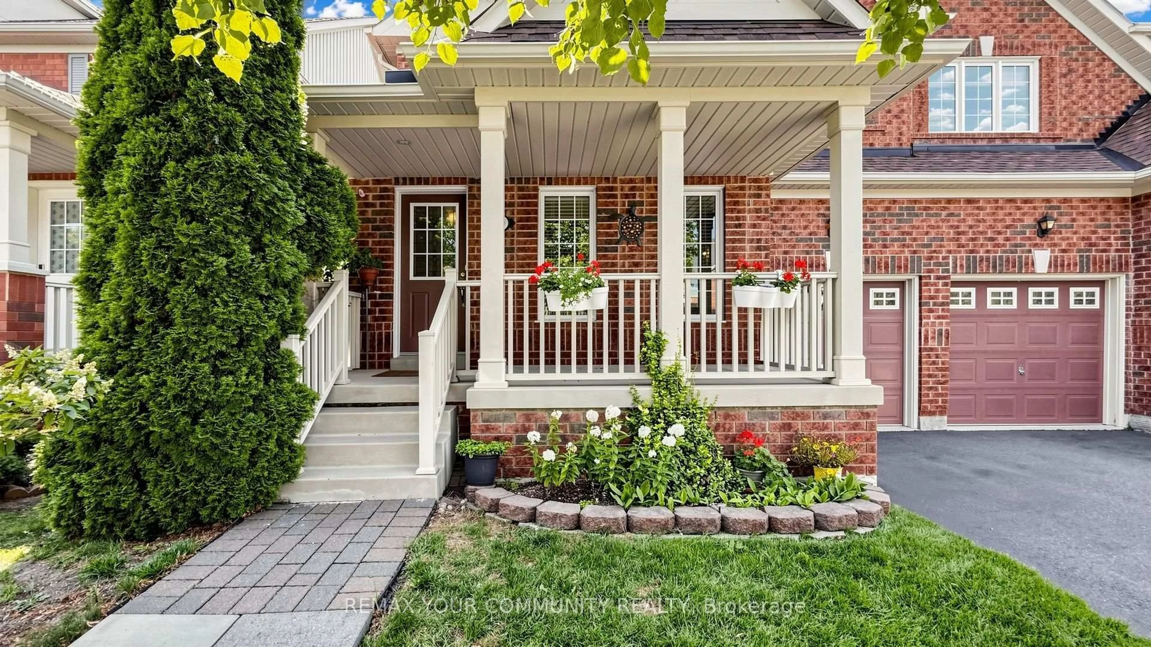 Home with brick exterior material, street for 230 Hammersly Blvd, Markham Ontario L6E 2C9