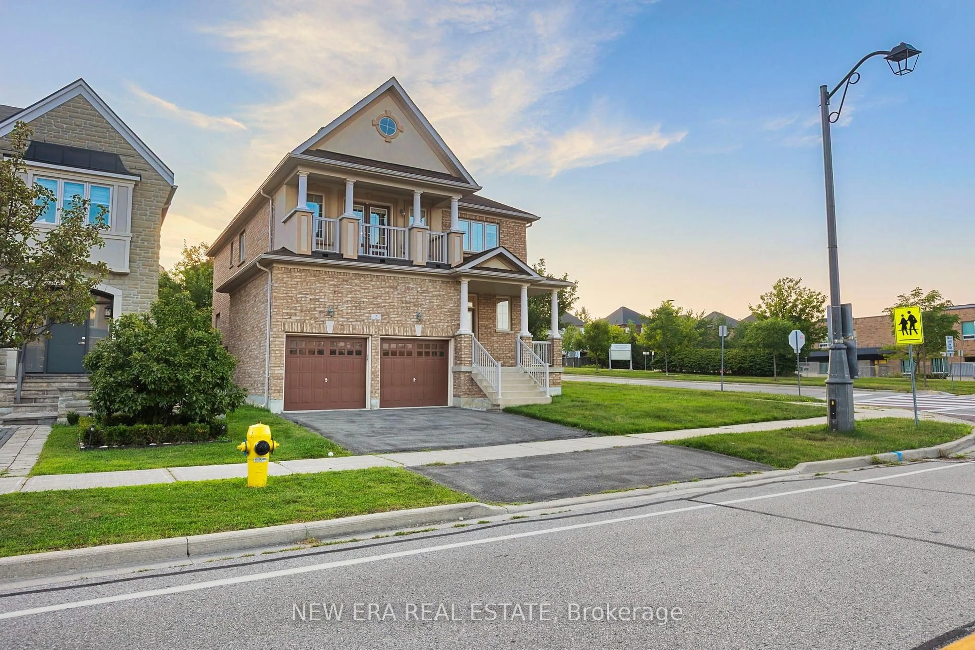 Home with brick exterior material, street for 2 Lady Valentina Ave, Vaughan Ontario L6A 0E4