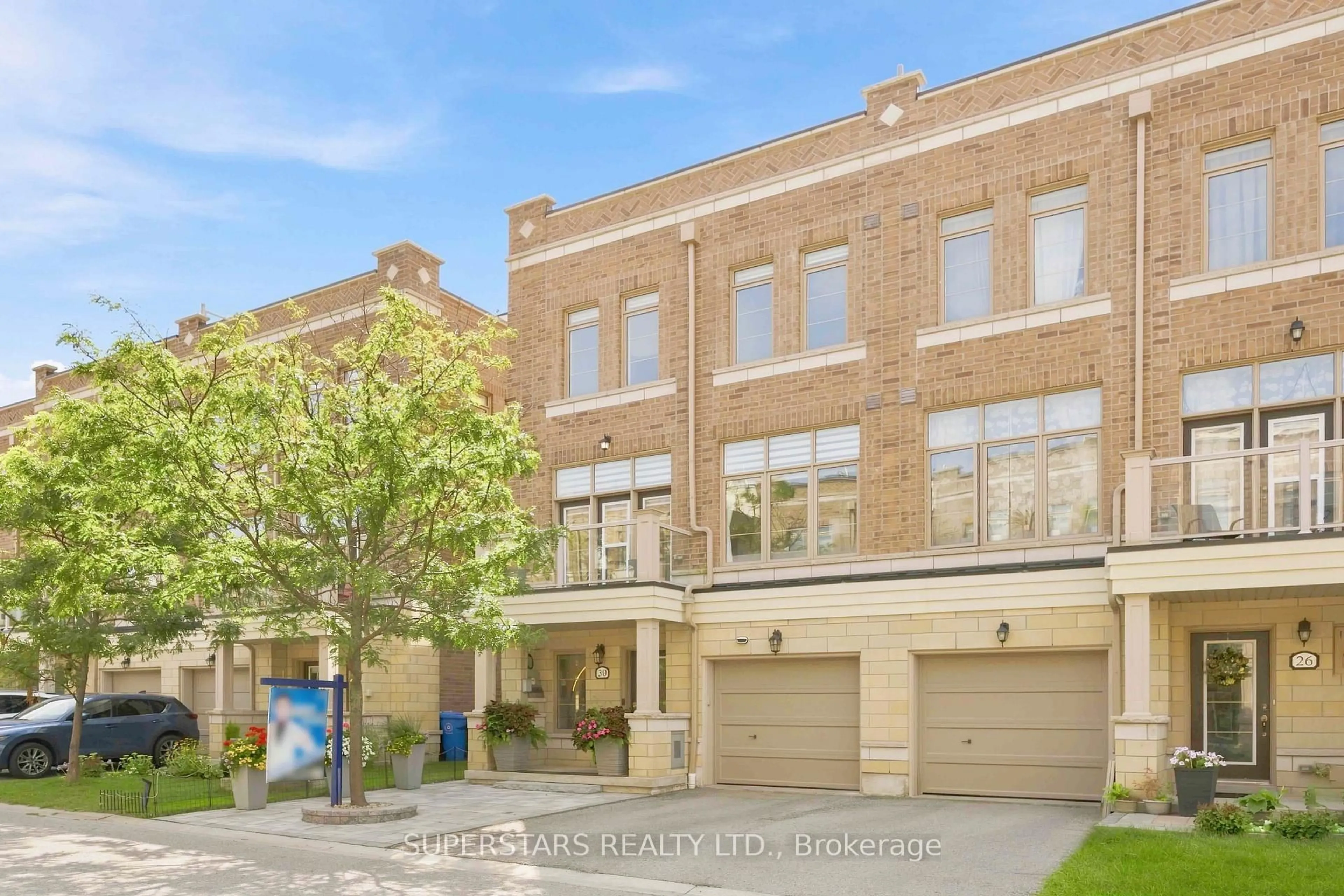 Home with brick exterior material, street for 30 Arborea Lane, Whitchurch-Stouffville Ontario L4A 1X1