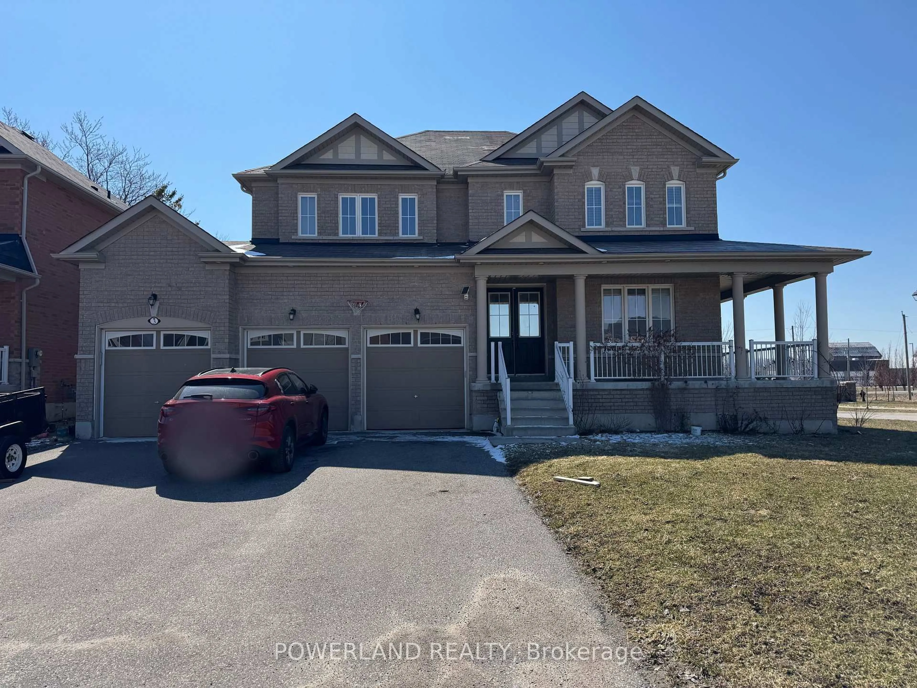 Home with brick exterior material, unknown for 3 Fairgrounds Lane, Brock Ontario L0C 1H0
