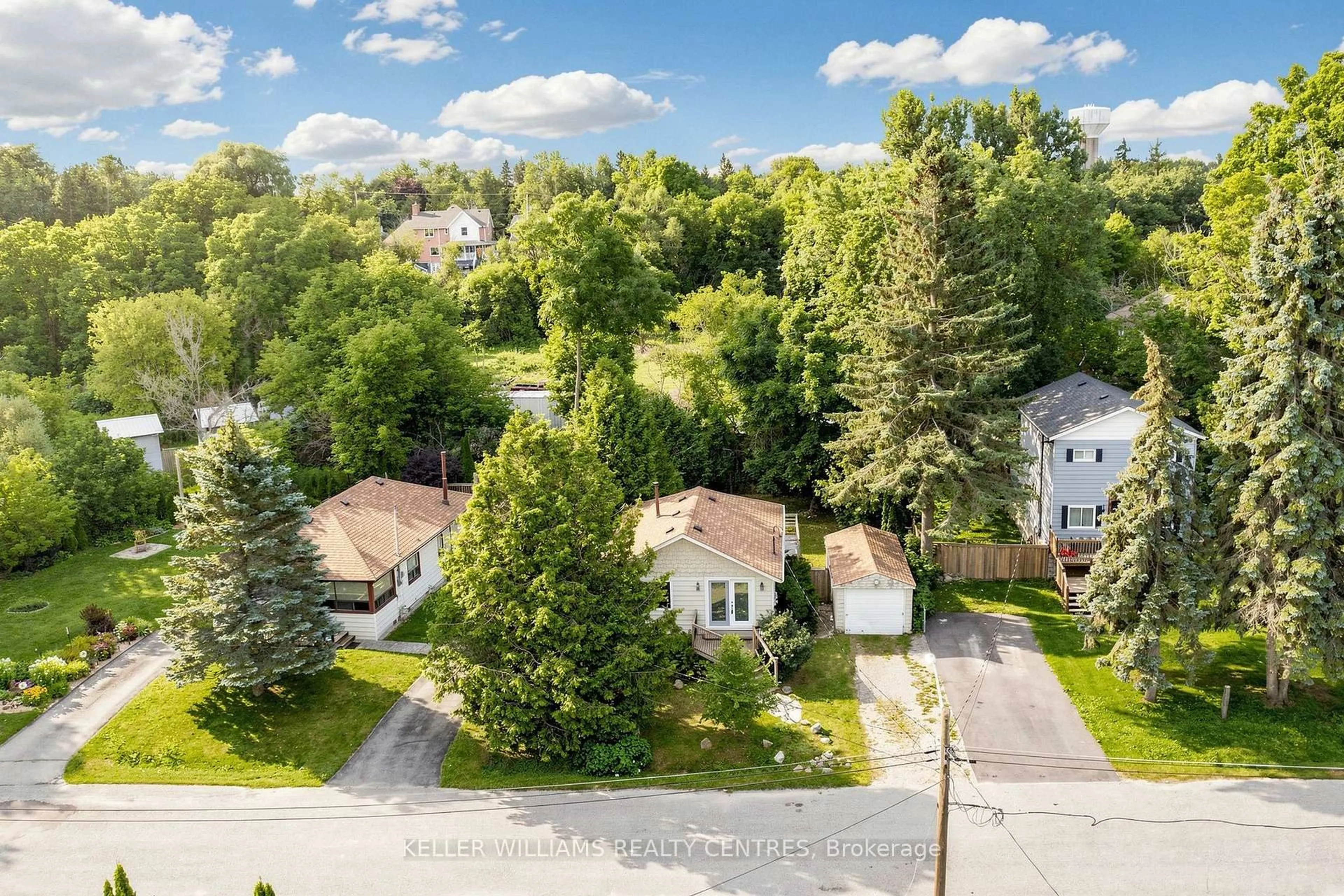 A pic from outside/outdoor area/front of a property/back of a property/a pic from drone, street for 9 Maple Grove St, Whitchurch-Stouffville Ontario L4A 2X6
