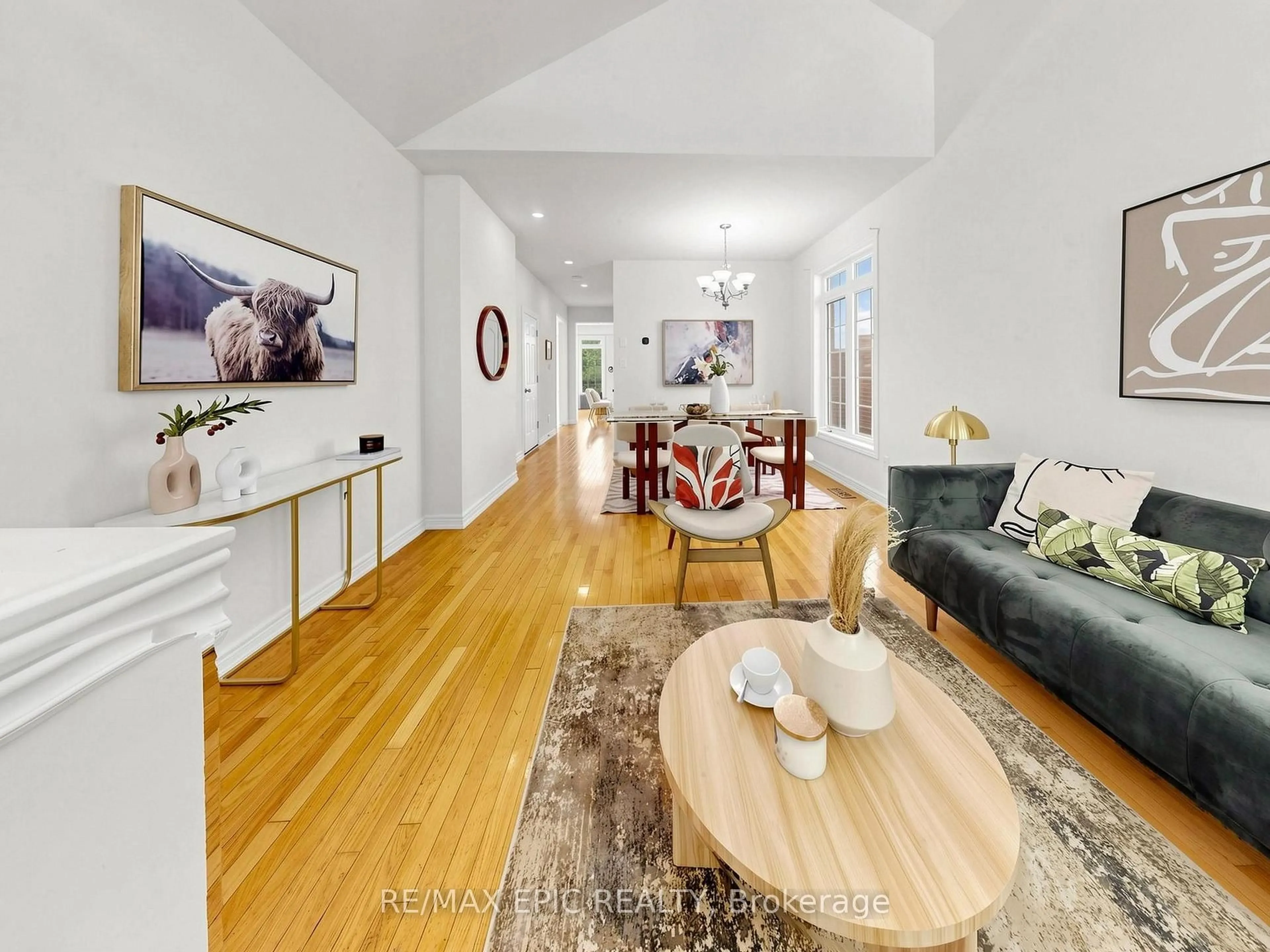 Living room with furniture, unknown for 74 Dewpoint Rd, Vaughan Ontario L4J 9E1