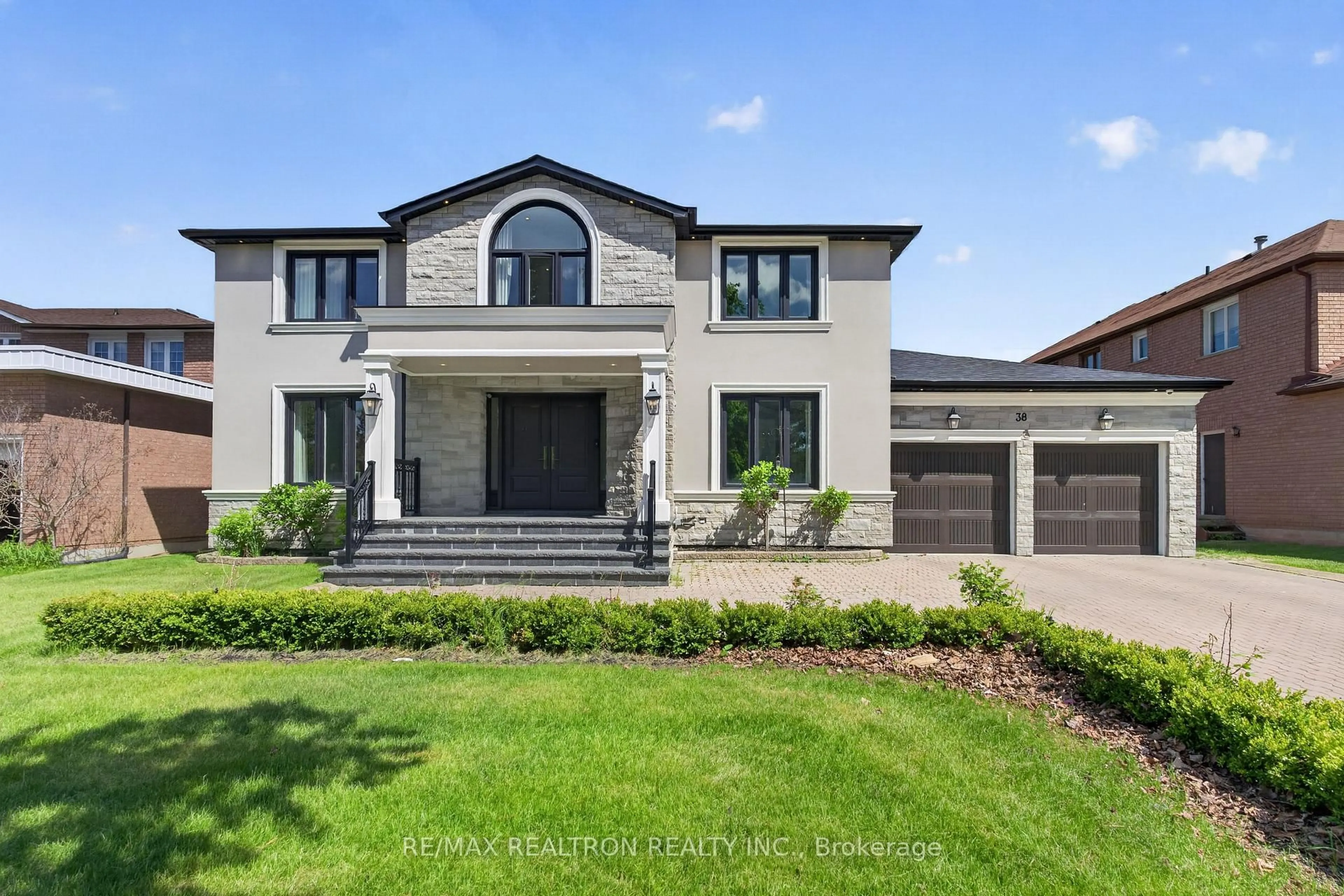 Home with brick exterior material, street for 38 Beckenridge Dr, Markham Ontario L3S 2V7