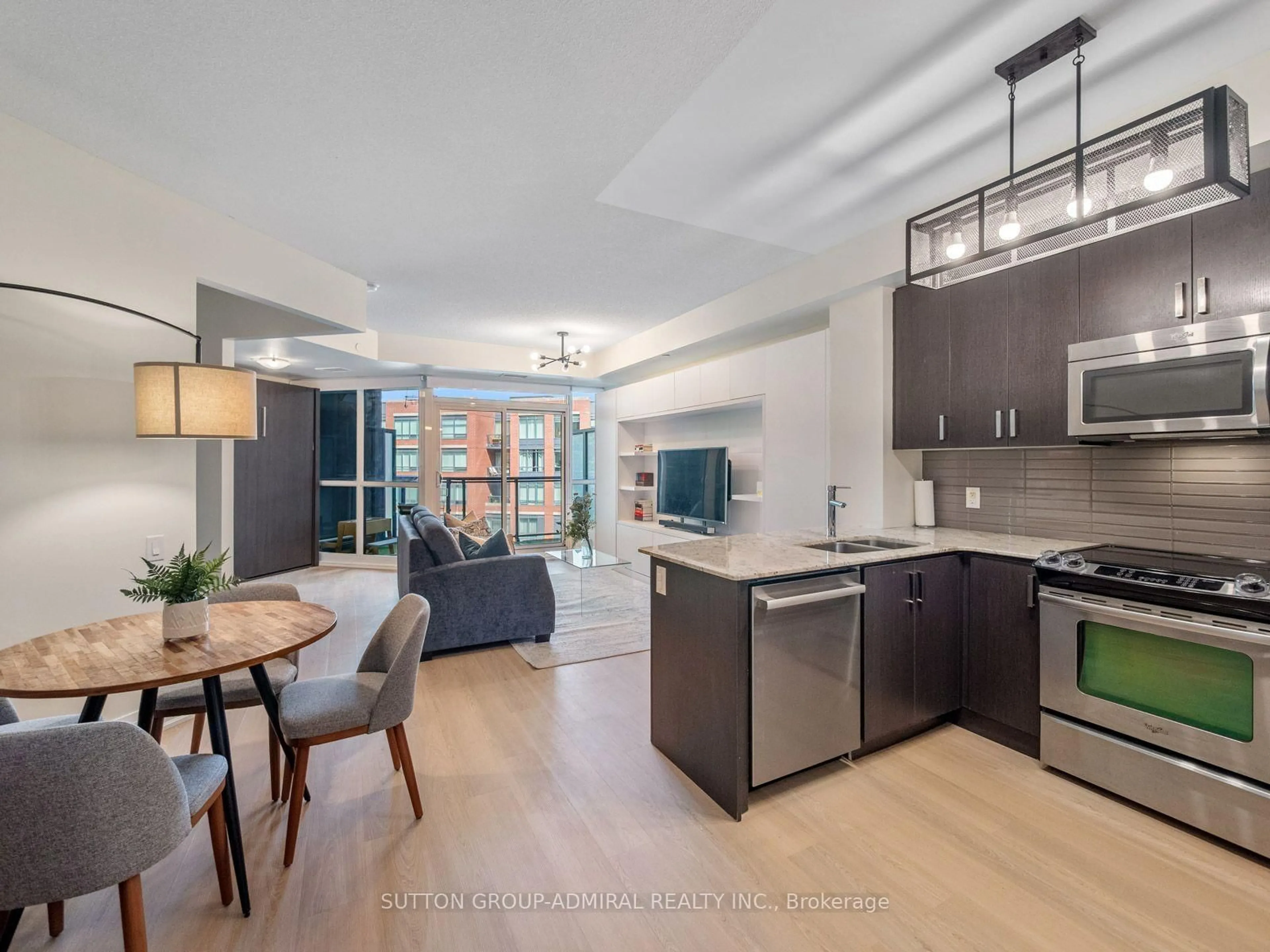 Open concept kitchen, unknown for 7608 Yonge St #405, Vaughan Ontario L4J 0J5