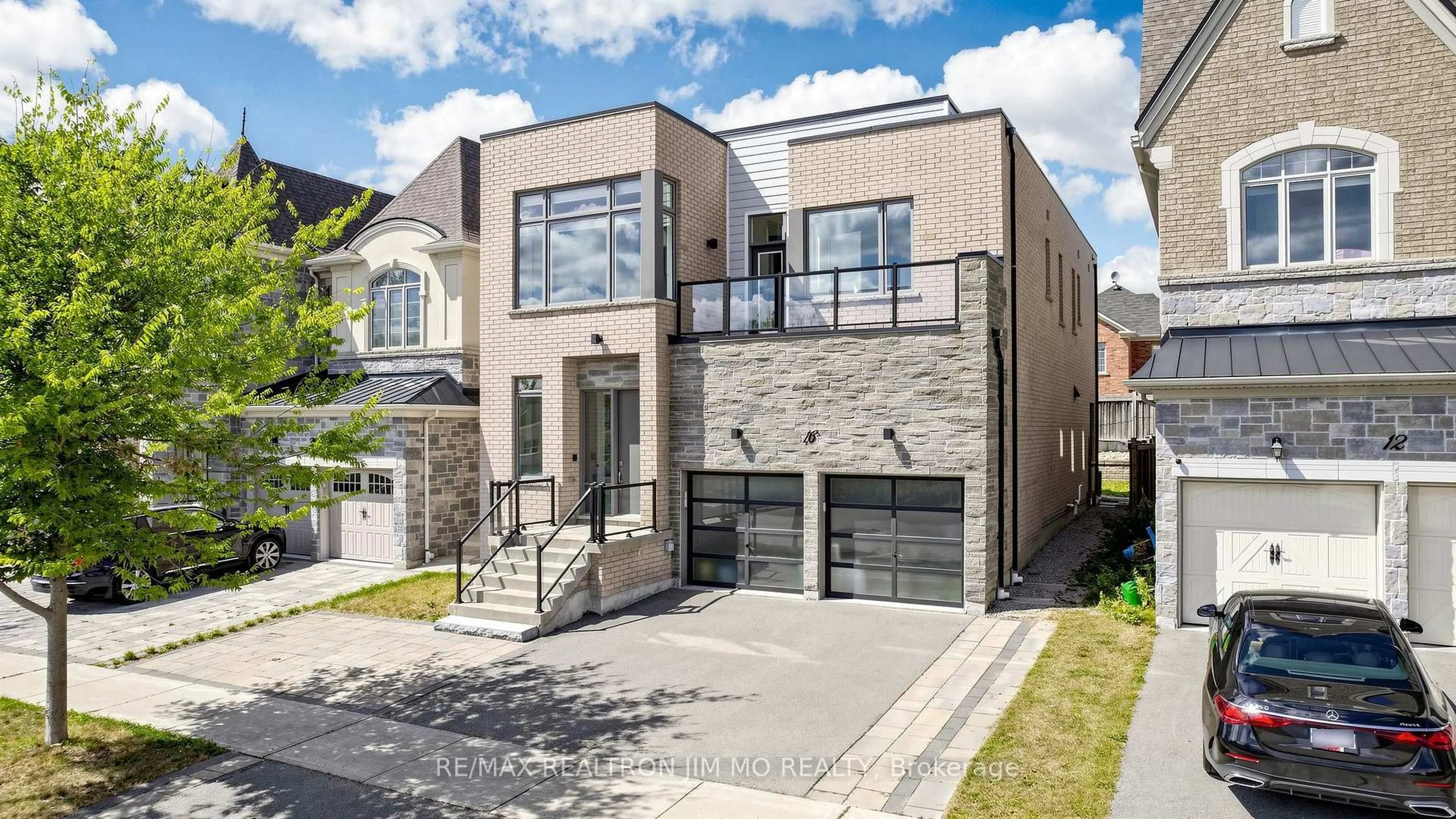 Home with brick exterior material, street for 16 Farrell Rd, Vaughan Ontario L6A 4W7
