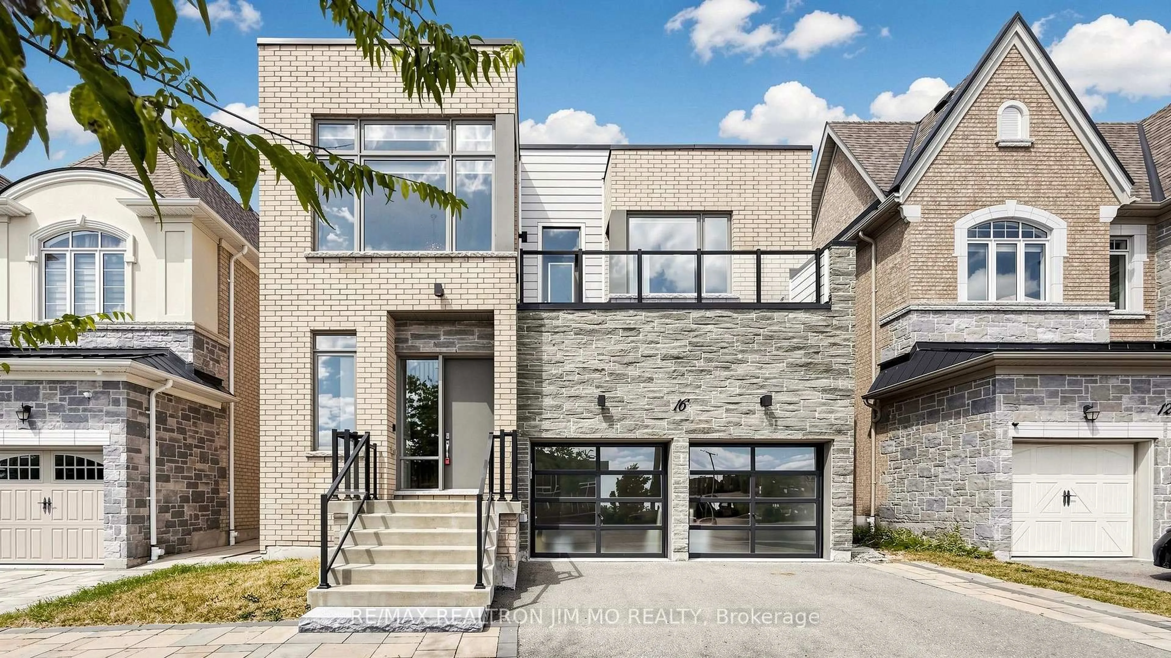 Home with brick exterior material, street for 16 Farrell Rd, Vaughan Ontario L6A 4W7
