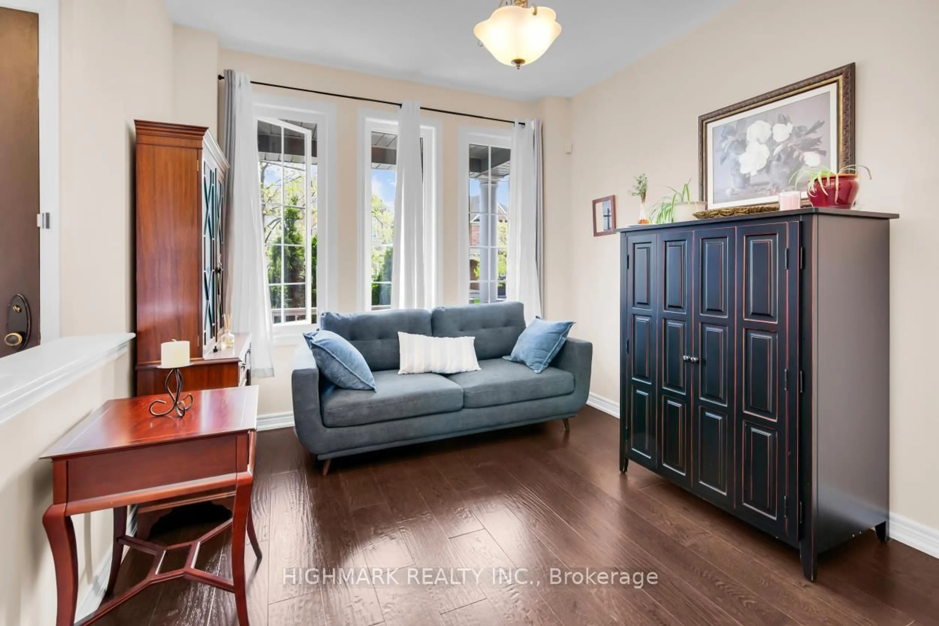 Living room with furniture, unknown for 181 Emma Broadbent Crt, Newmarket Ontario L3X 3K9