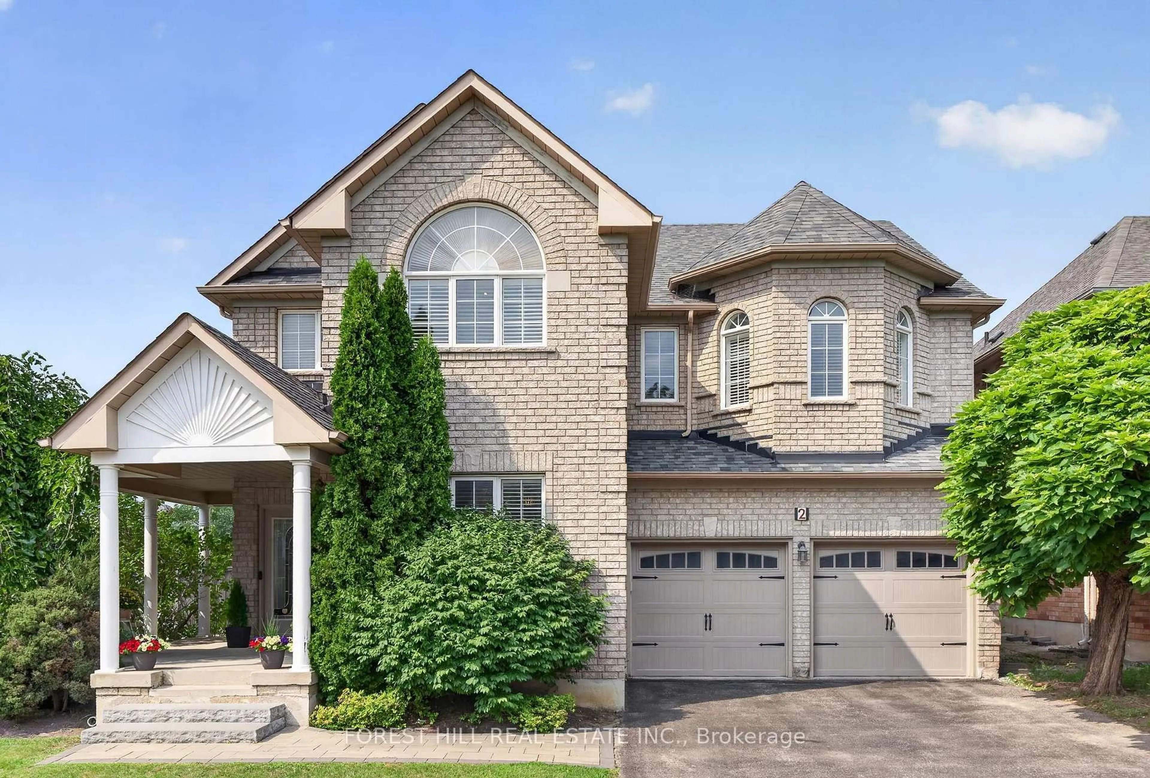 Home with brick exterior material, street for 2 Foxfield Cres, Vaughan Ontario L4K 5G2