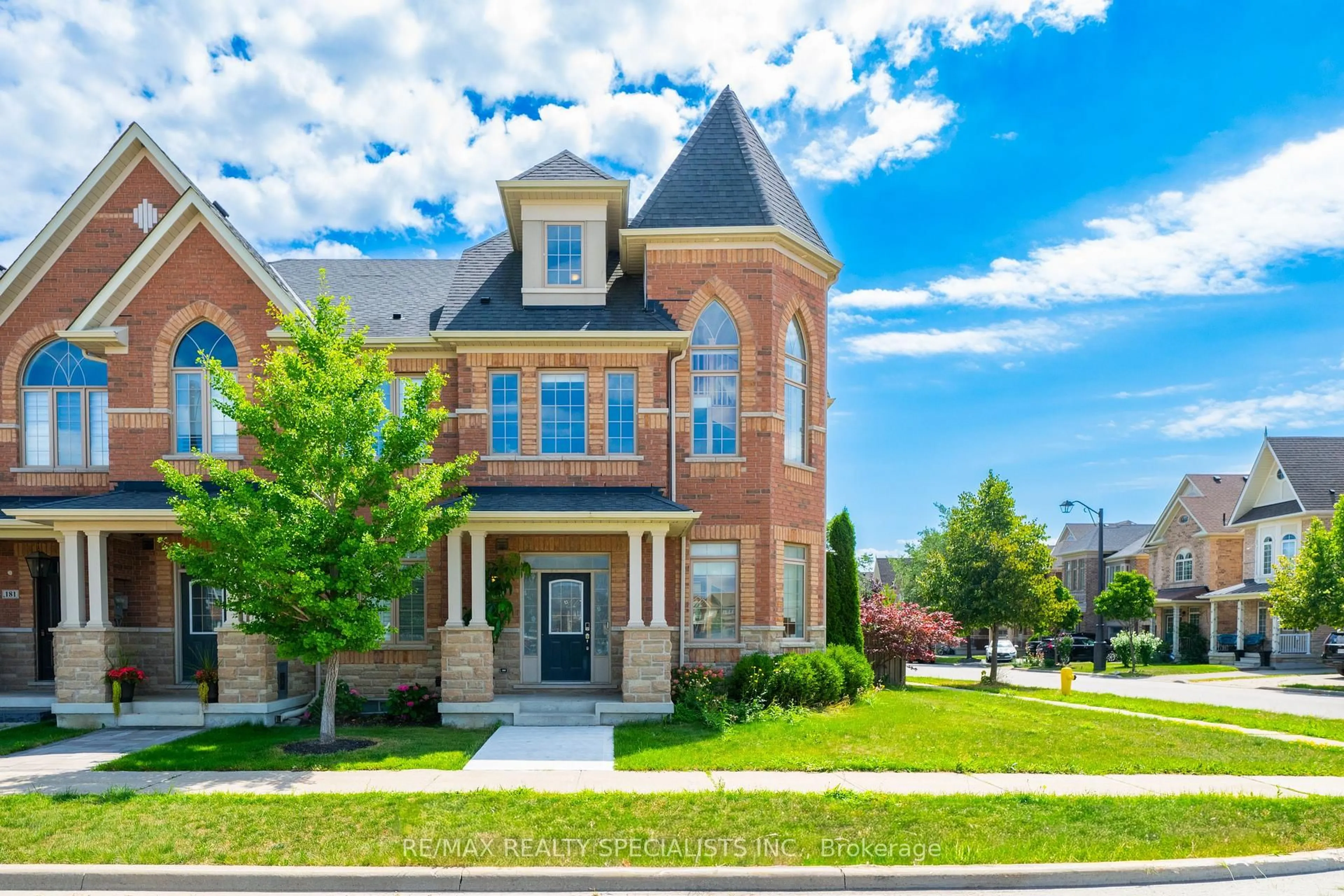 Home with brick exterior material, street for 177 East's Corners Blvd, Vaughan Ontario L4H 3Z9