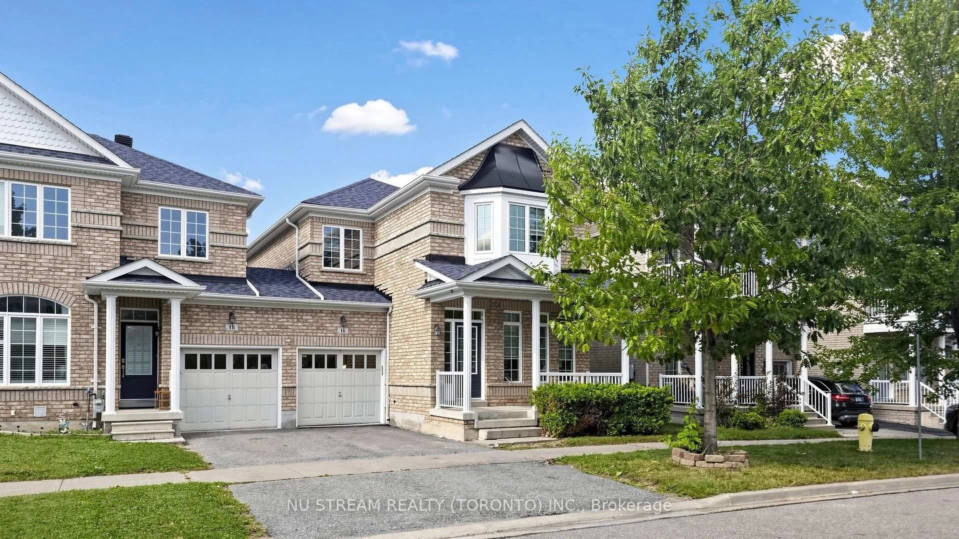 Home with brick exterior material, street for 16 Radmore Pl, Markham Ontario L6B 0G7