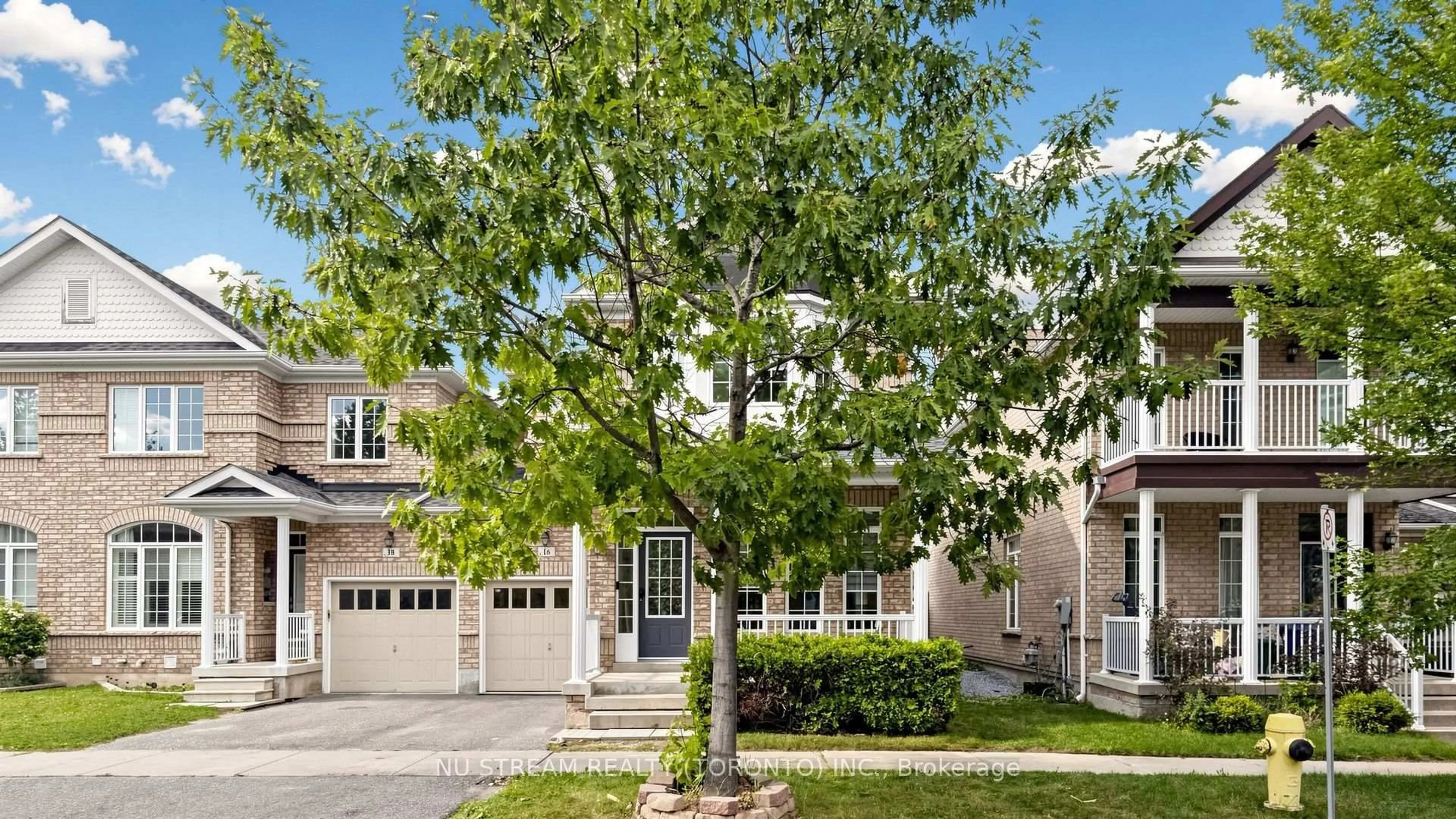 Home with brick exterior material, street for 16 Radmore Pl, Markham Ontario L6B 0G7