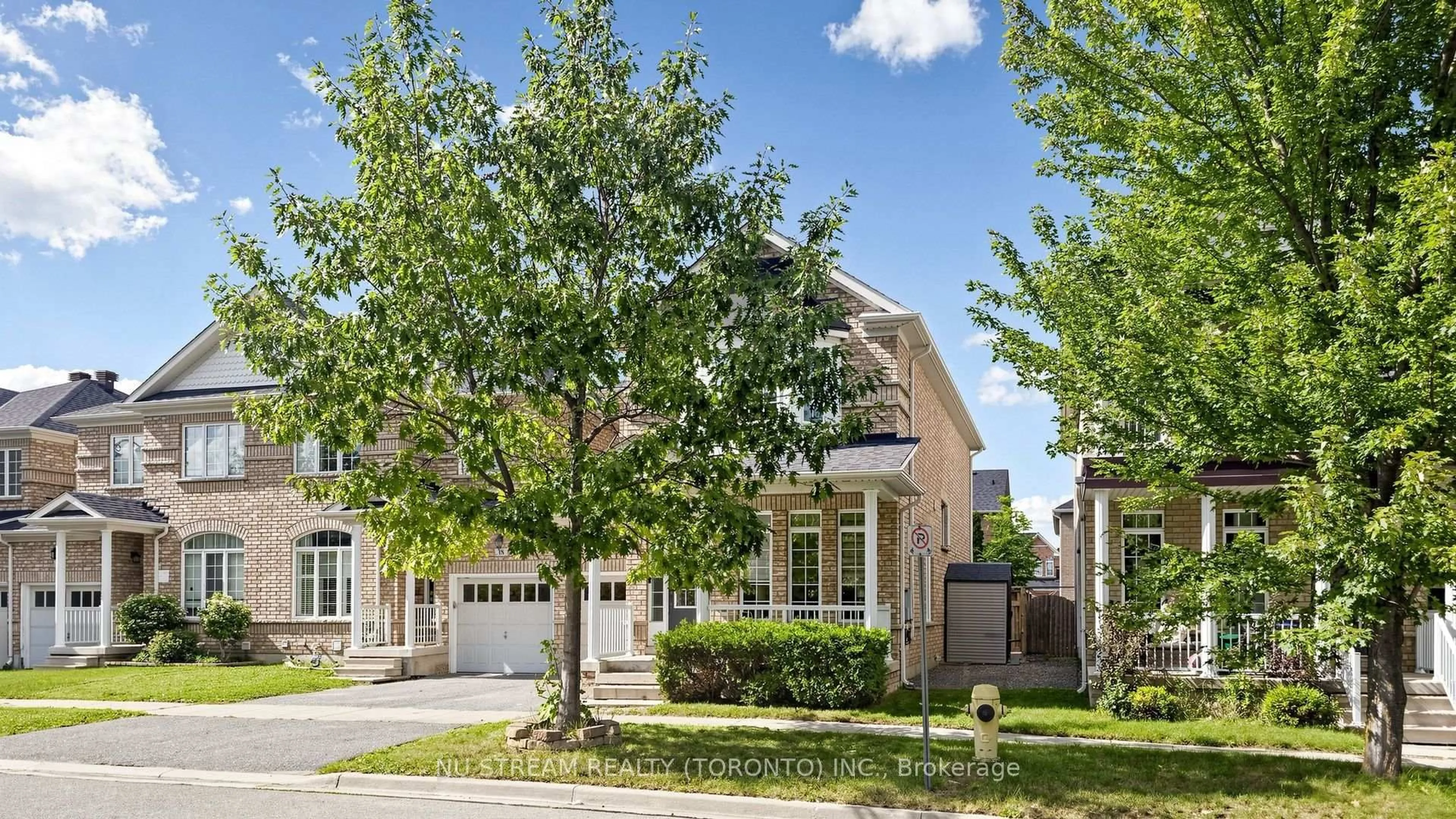 Home with brick exterior material, street for 16 Radmore Pl, Markham Ontario L6B 0G7