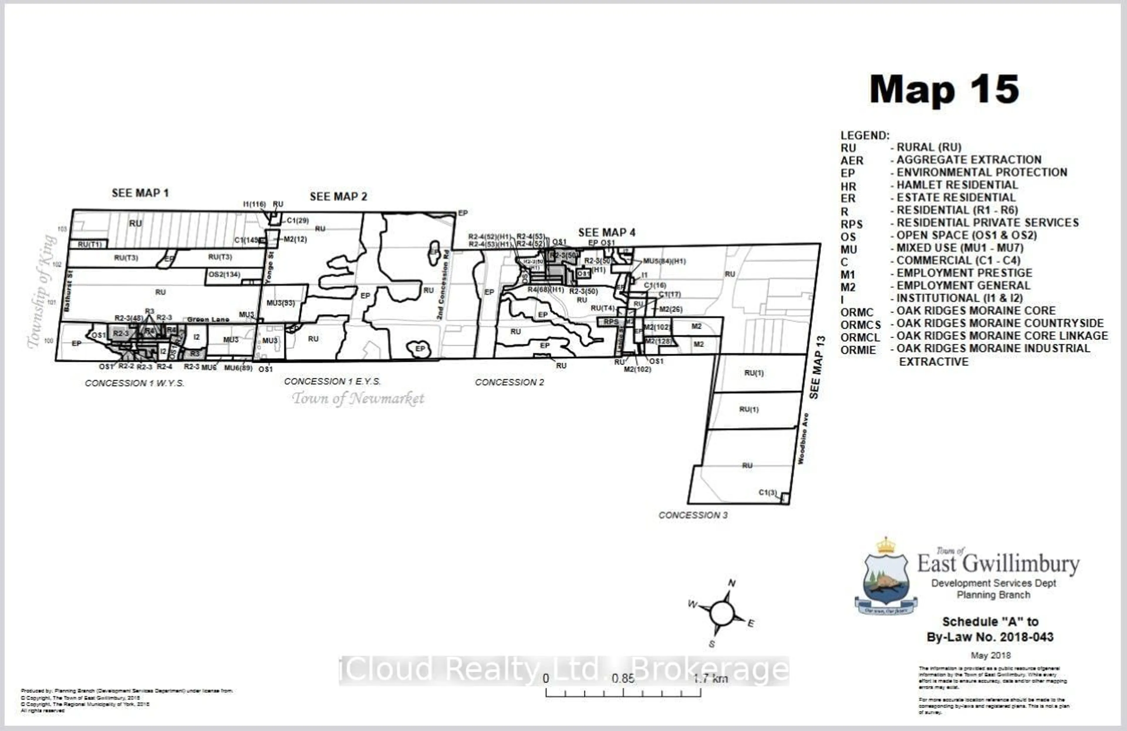 Floor plan for 18200 Leslie St, East Gwillimbury Ontario L9N 0M5