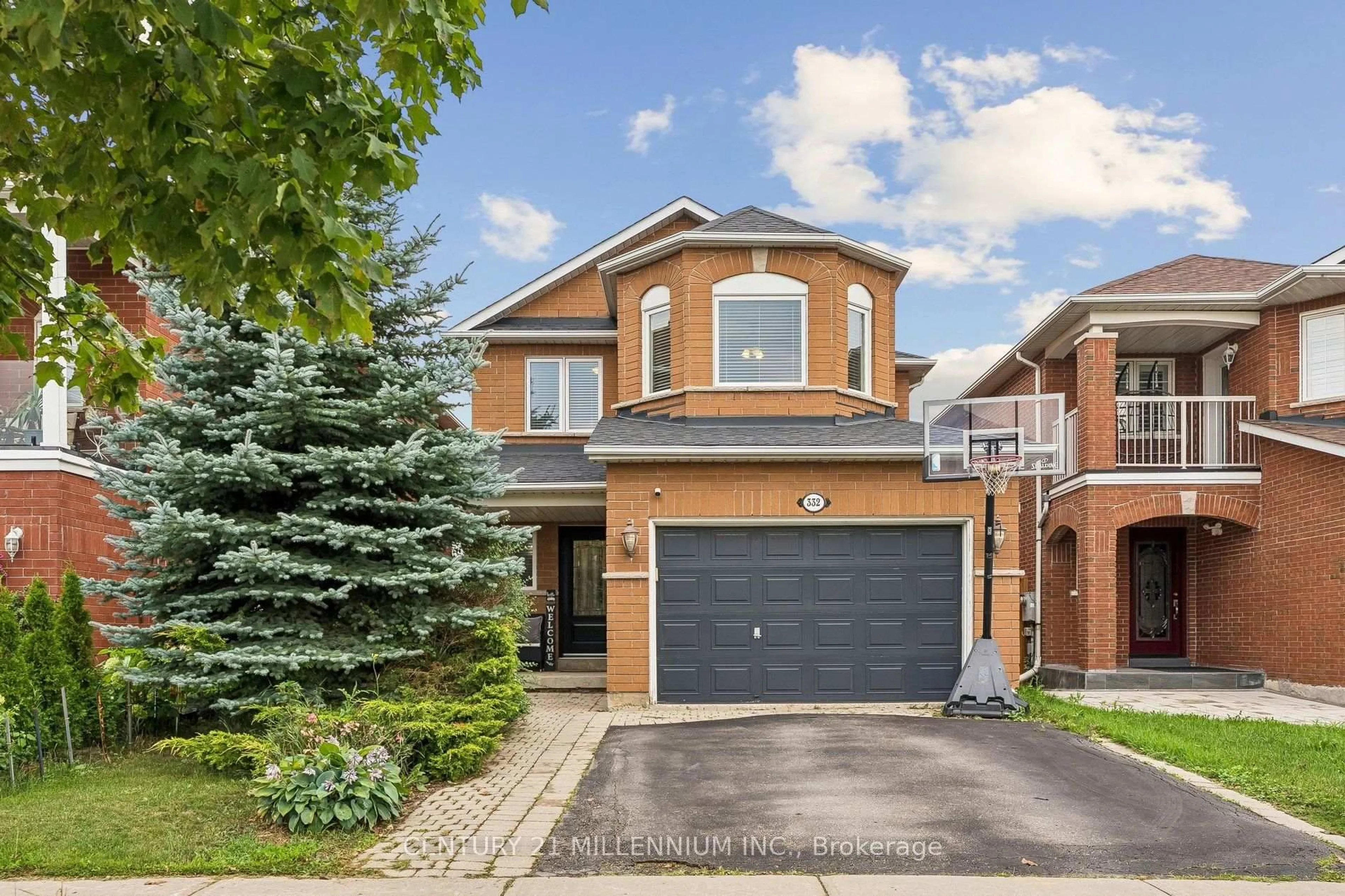 Home with brick exterior material, street for 332 St Joan Of Arc Ave, Vaughan Ontario L6A 3N1
