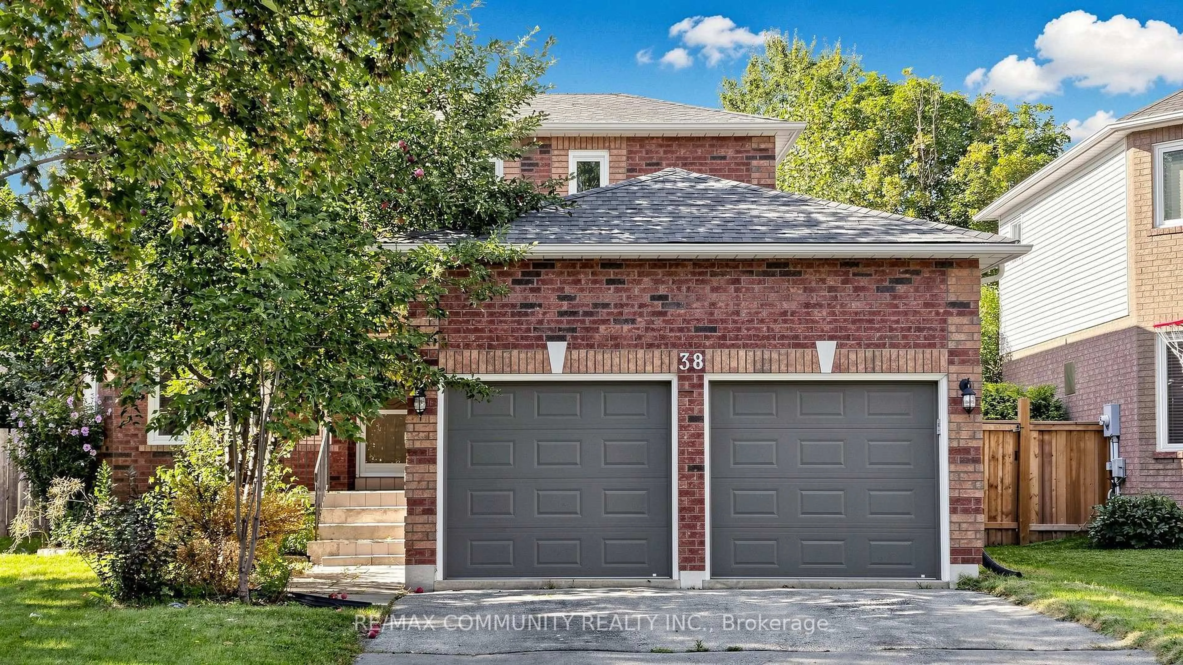 Home with brick exterior material, street for 38 Iveagh Dr, Georgina Ontario L4P 3X3