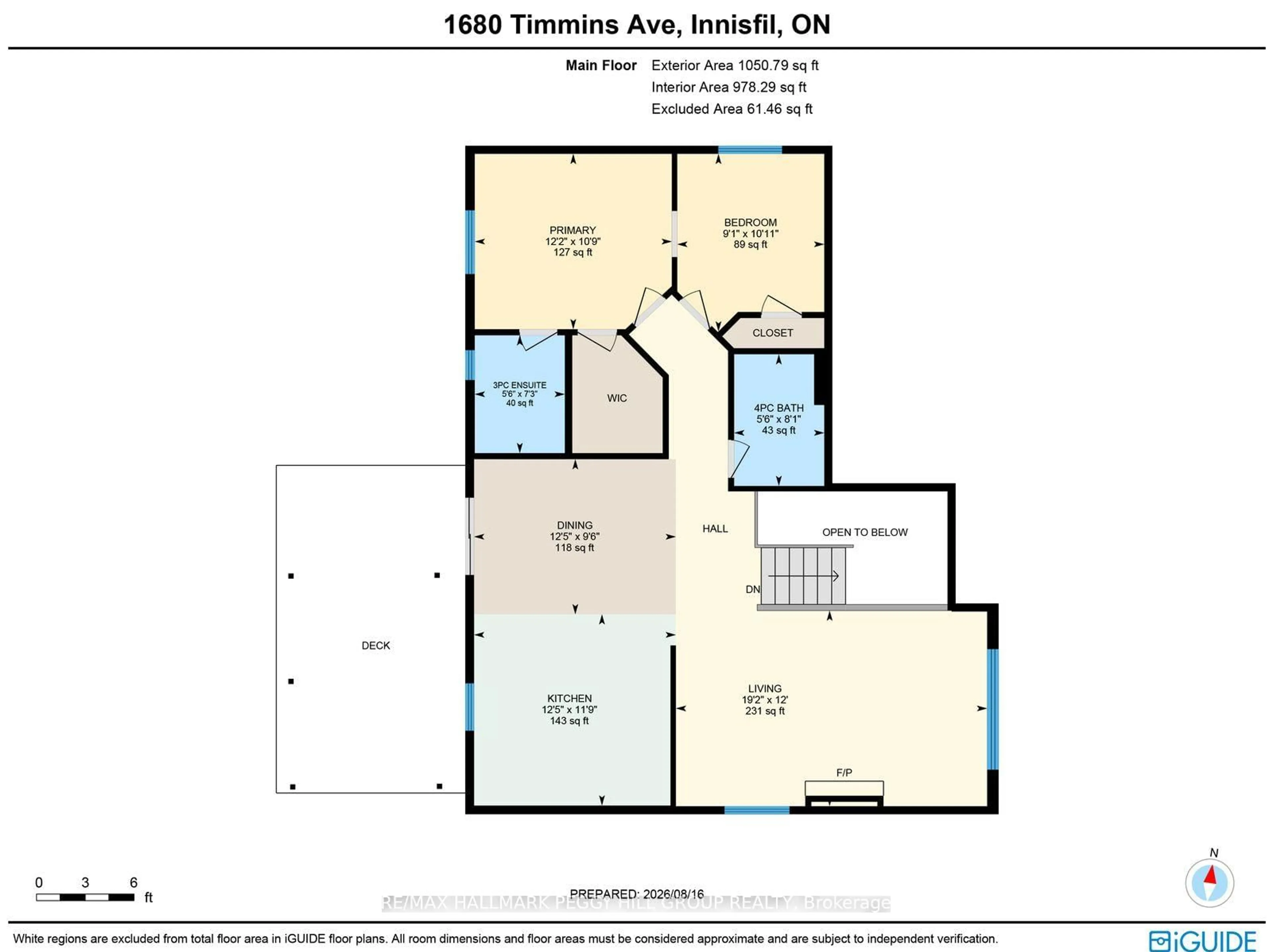 Floor plan for 1680 Timmins Ave, Innisfil Ontario L9S 1S8