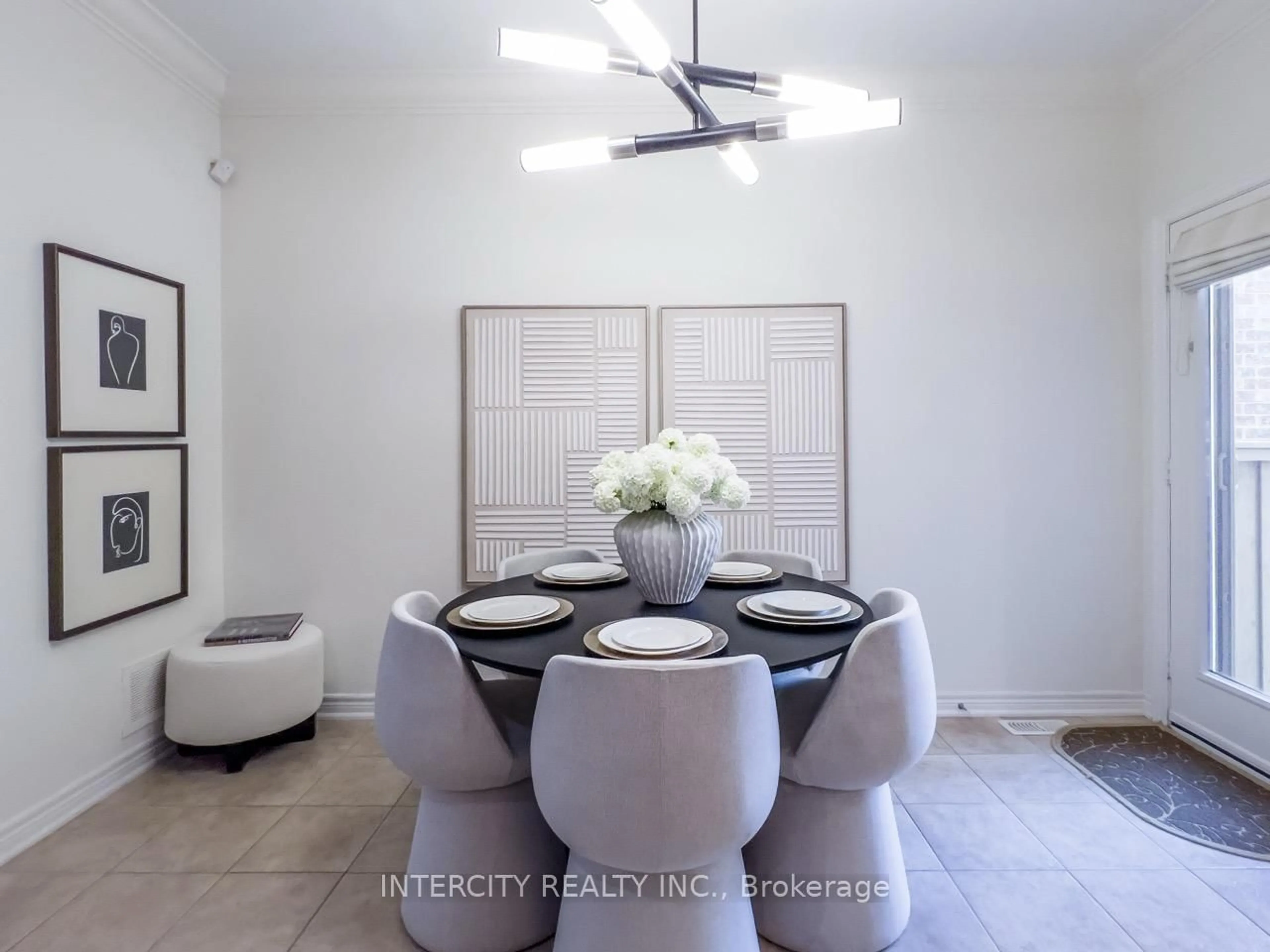 Dining room, ceramic/tile floor for 45 Lady Loretta Lane, Vaughan Ontario L6A 4E9