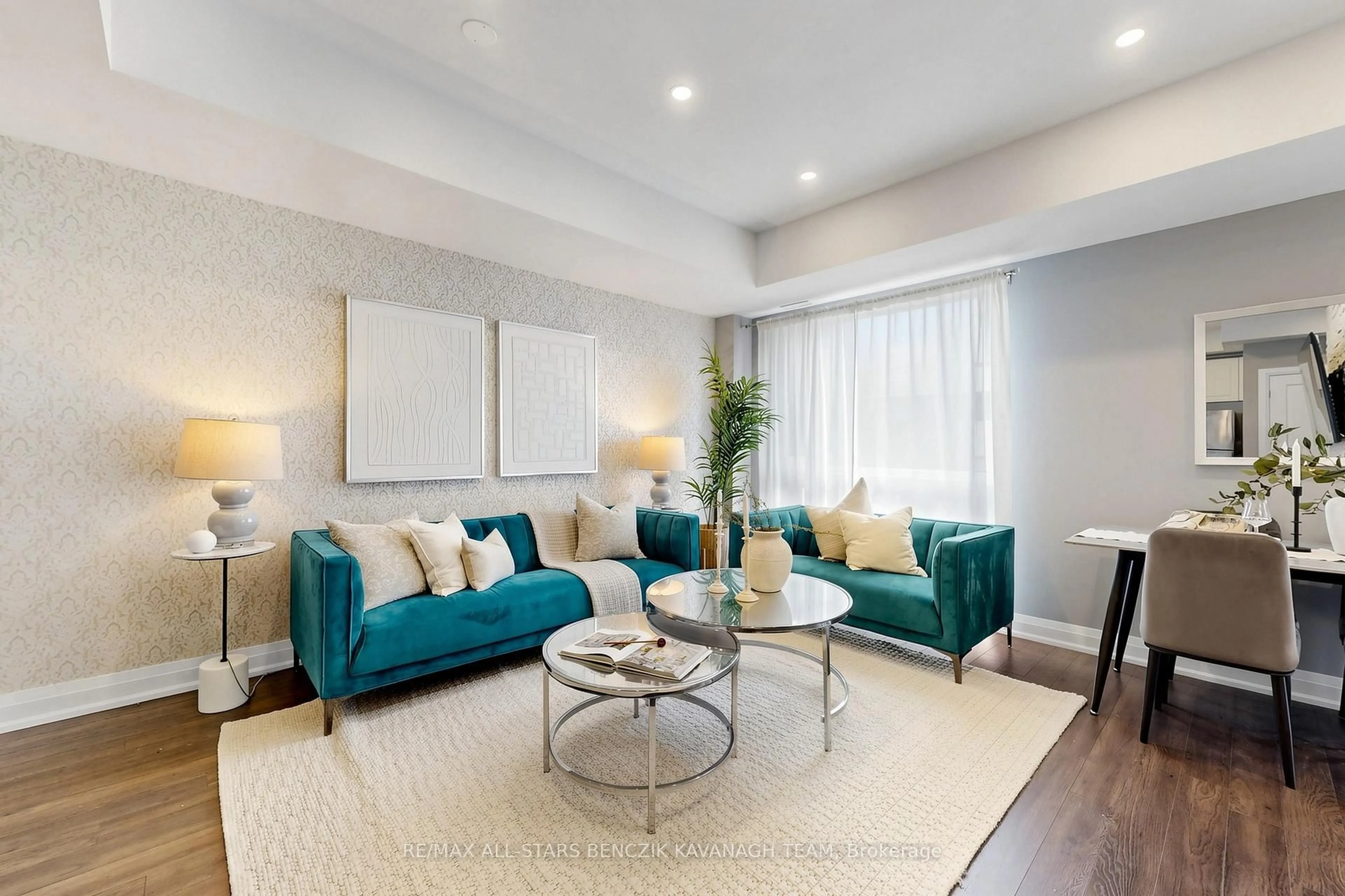 Living room with furniture, unknown for 5309 Highway 7 #1103, Vaughan Ontario L4L 0J1