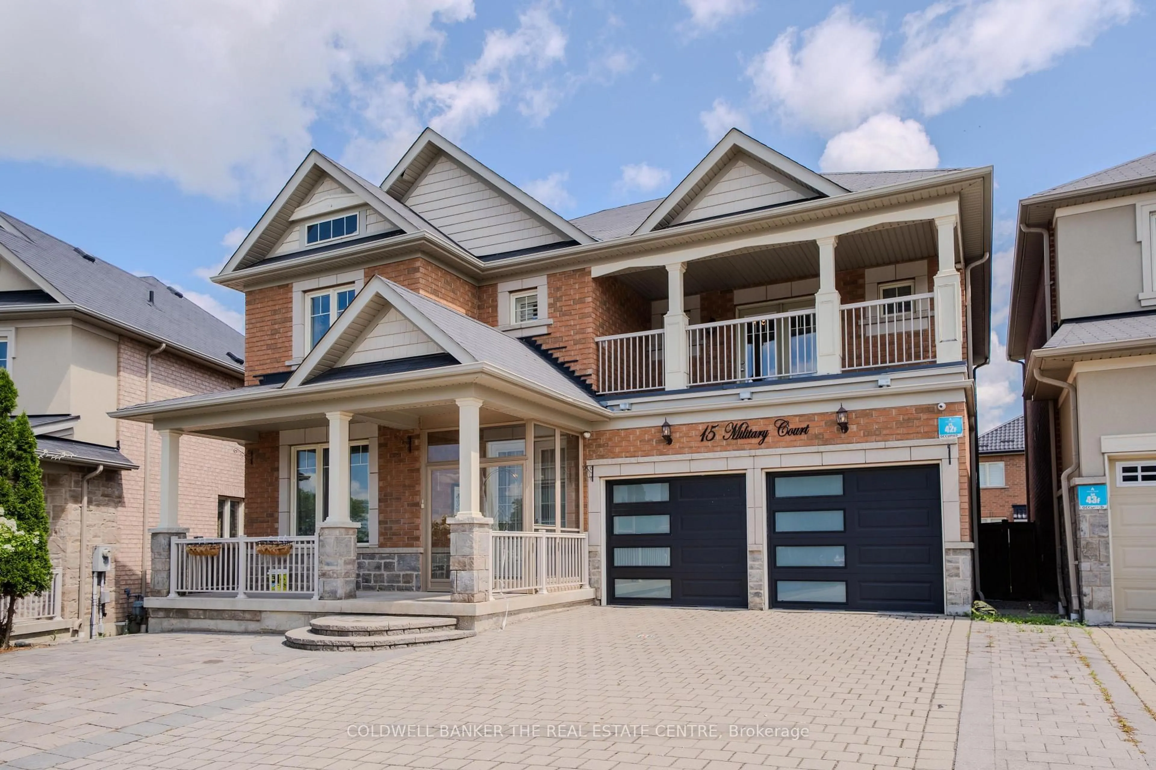 Home with brick exterior material, street for 15 Military Crt, Richmond Hill Ontario L4E 0M3