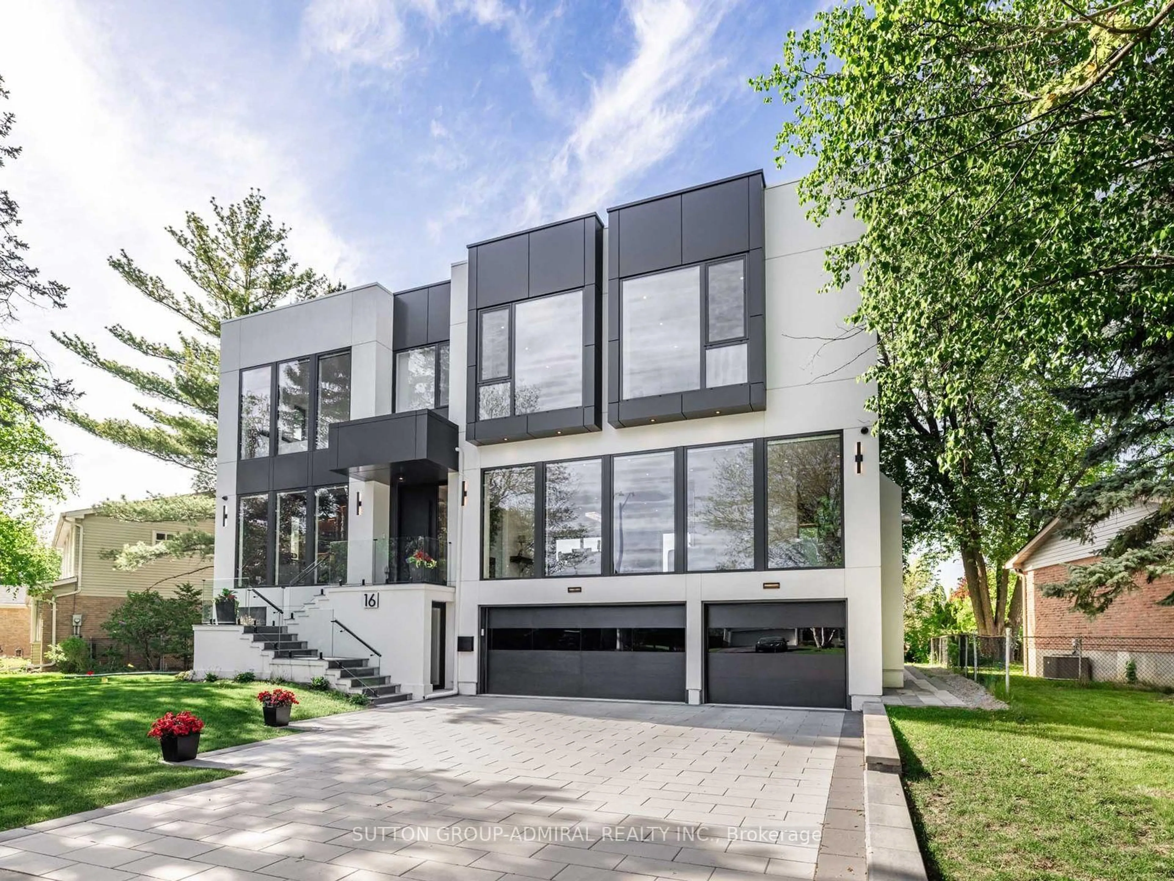 Home with brick exterior material, street for 16 Sanderson Cres, Richmond Hill Ontario L4C 5L4