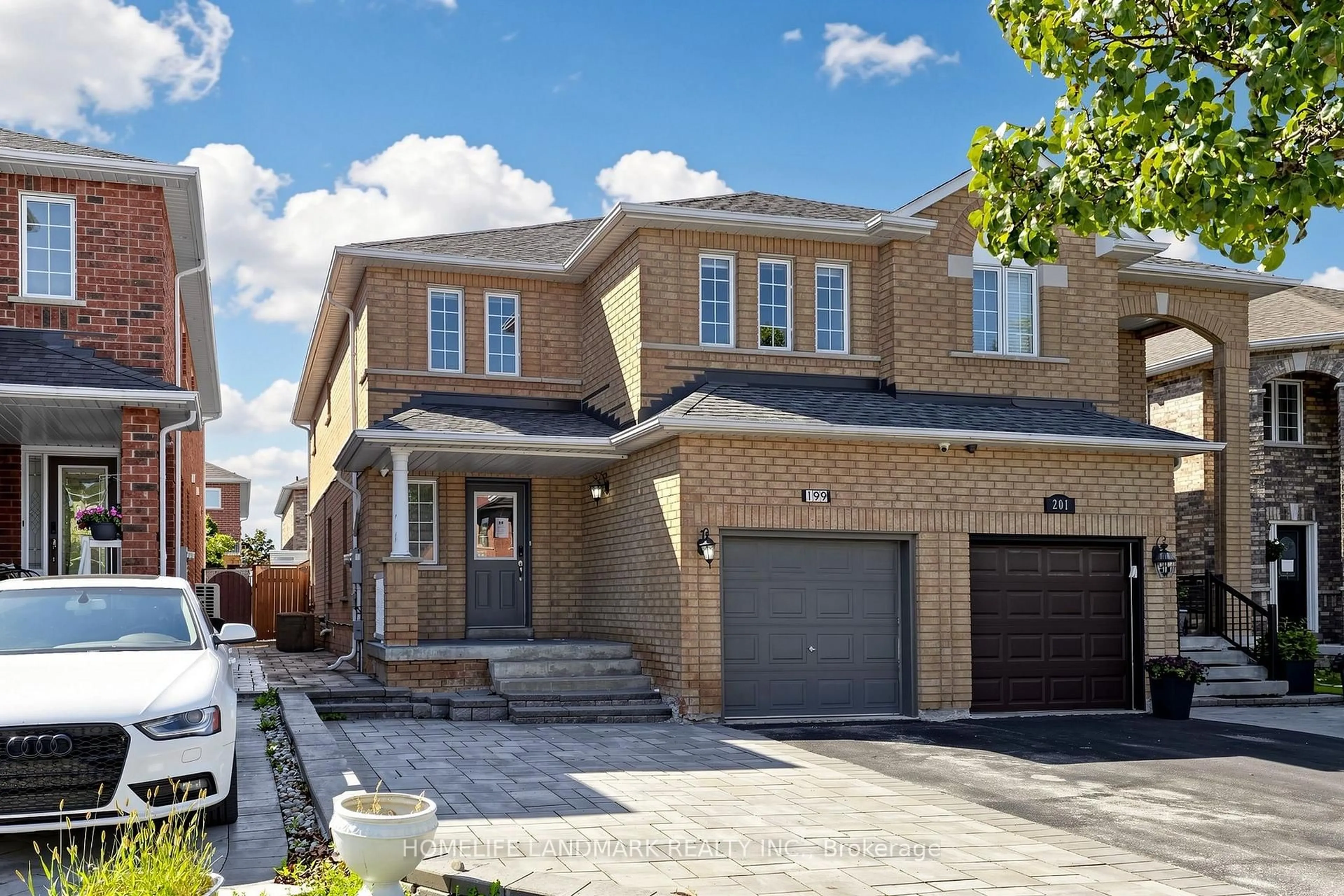 Home with brick exterior material, street for 199 Purcell Cres, Vaughan Ontario L6A 3C5