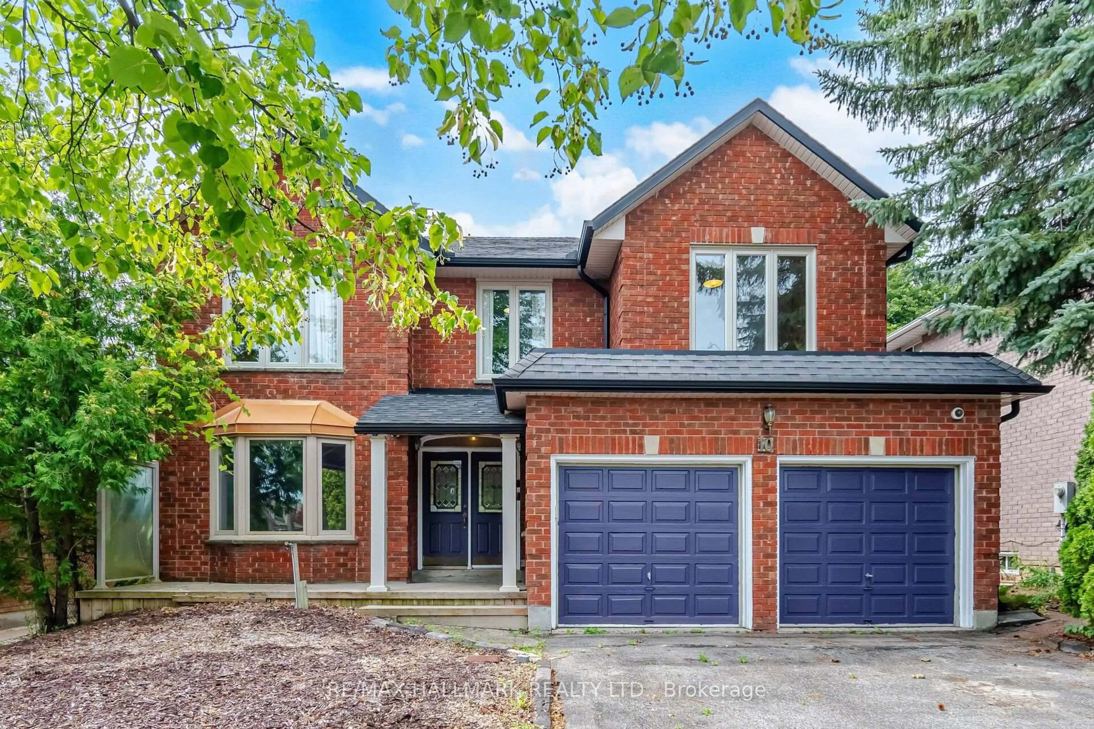 Home with brick exterior material, street for 10 Hiram Rd, Richmond Hill Ontario L4C 9G1