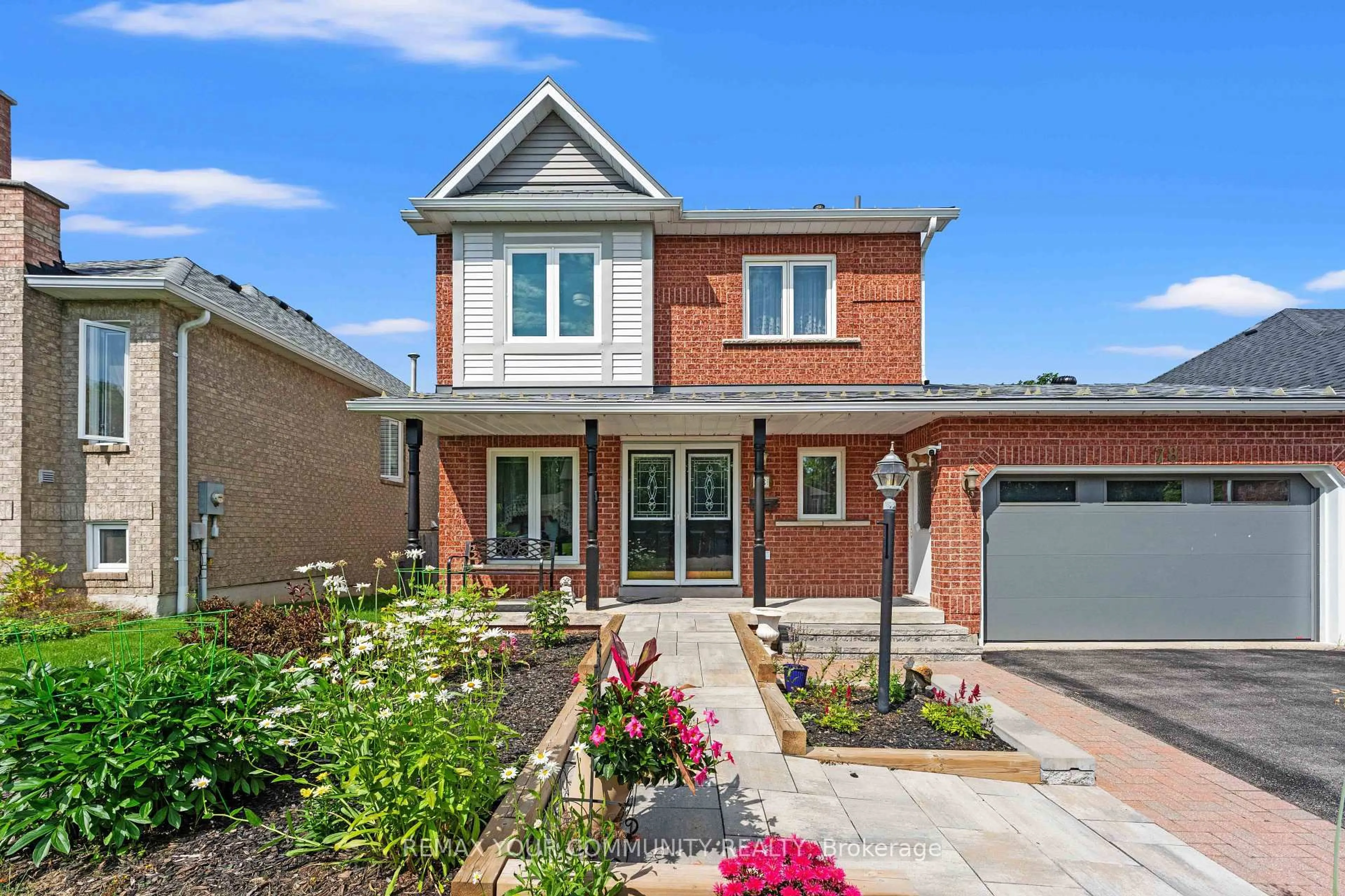 Home with brick exterior material, street for 78 Annamaria Dr, Georgina Ontario L4P 3R8