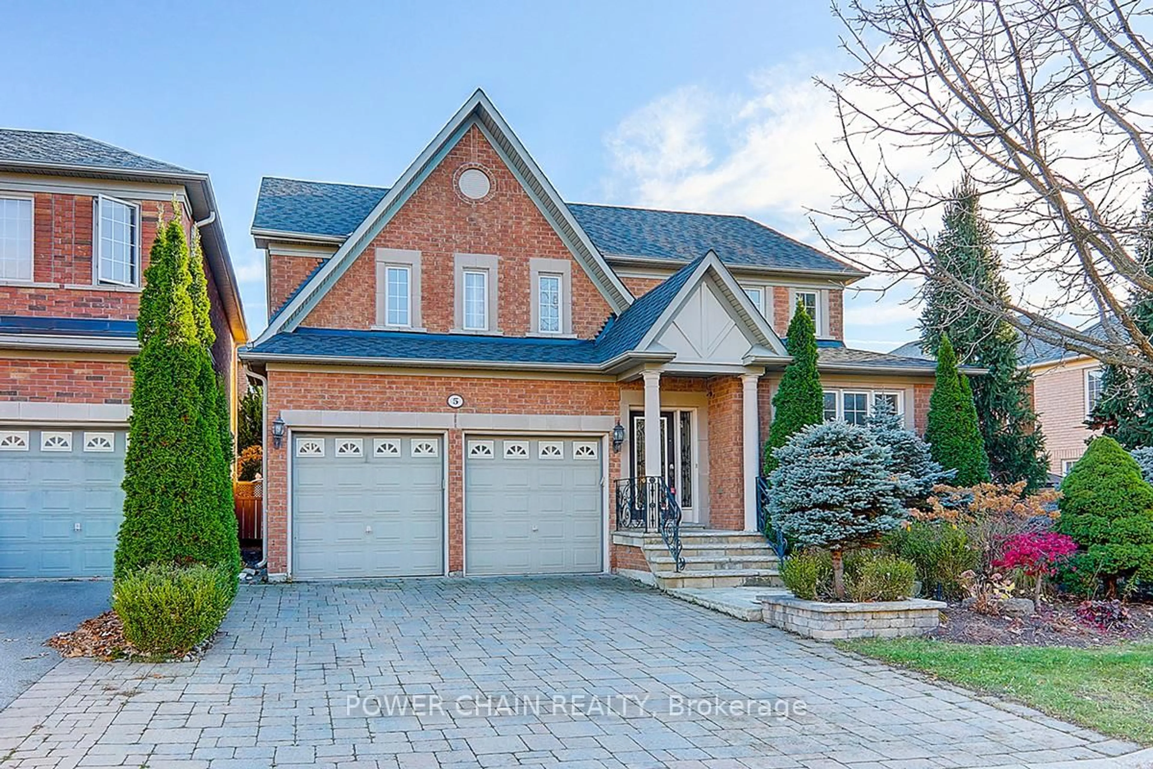 Home with brick exterior material, street for 5 Platinum Ave, Richmond Hill Ontario L4E 5E2