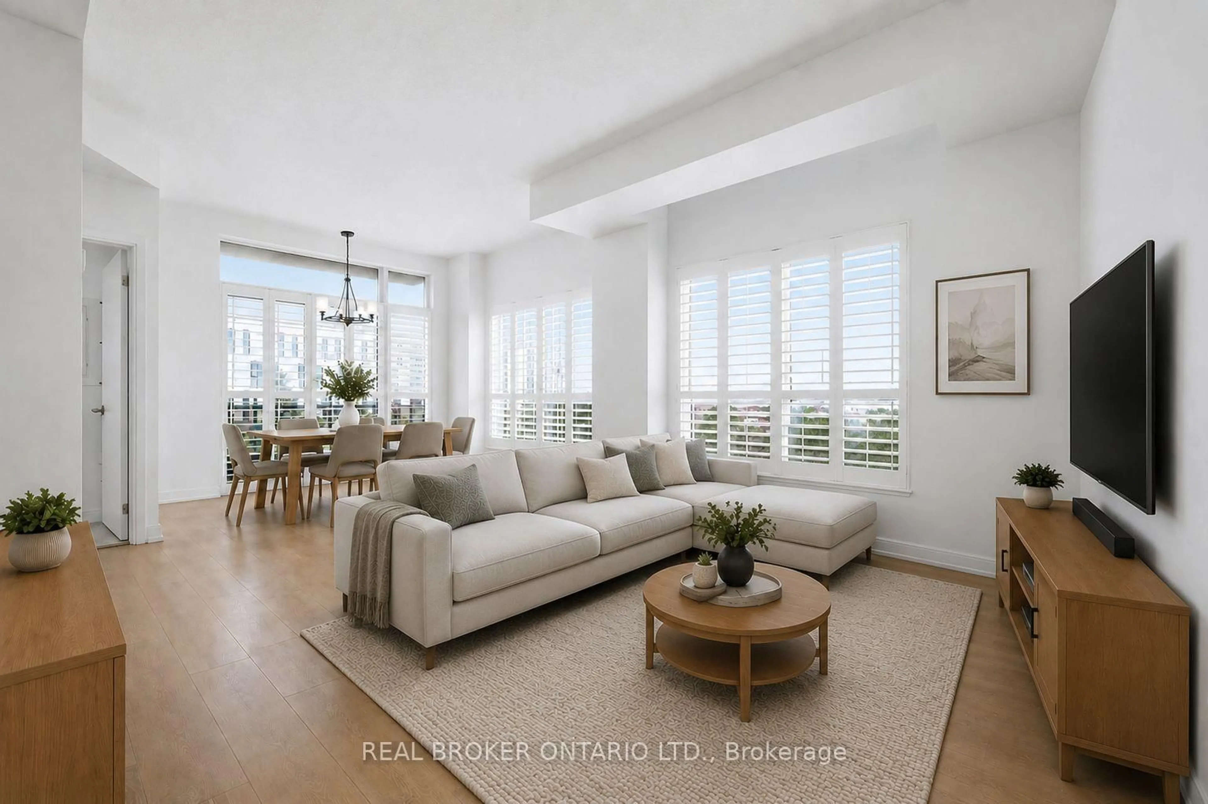 Living room with furniture, unknown for 540 Bur Oak Ave #307, Markham Ontario L6C 0Y2