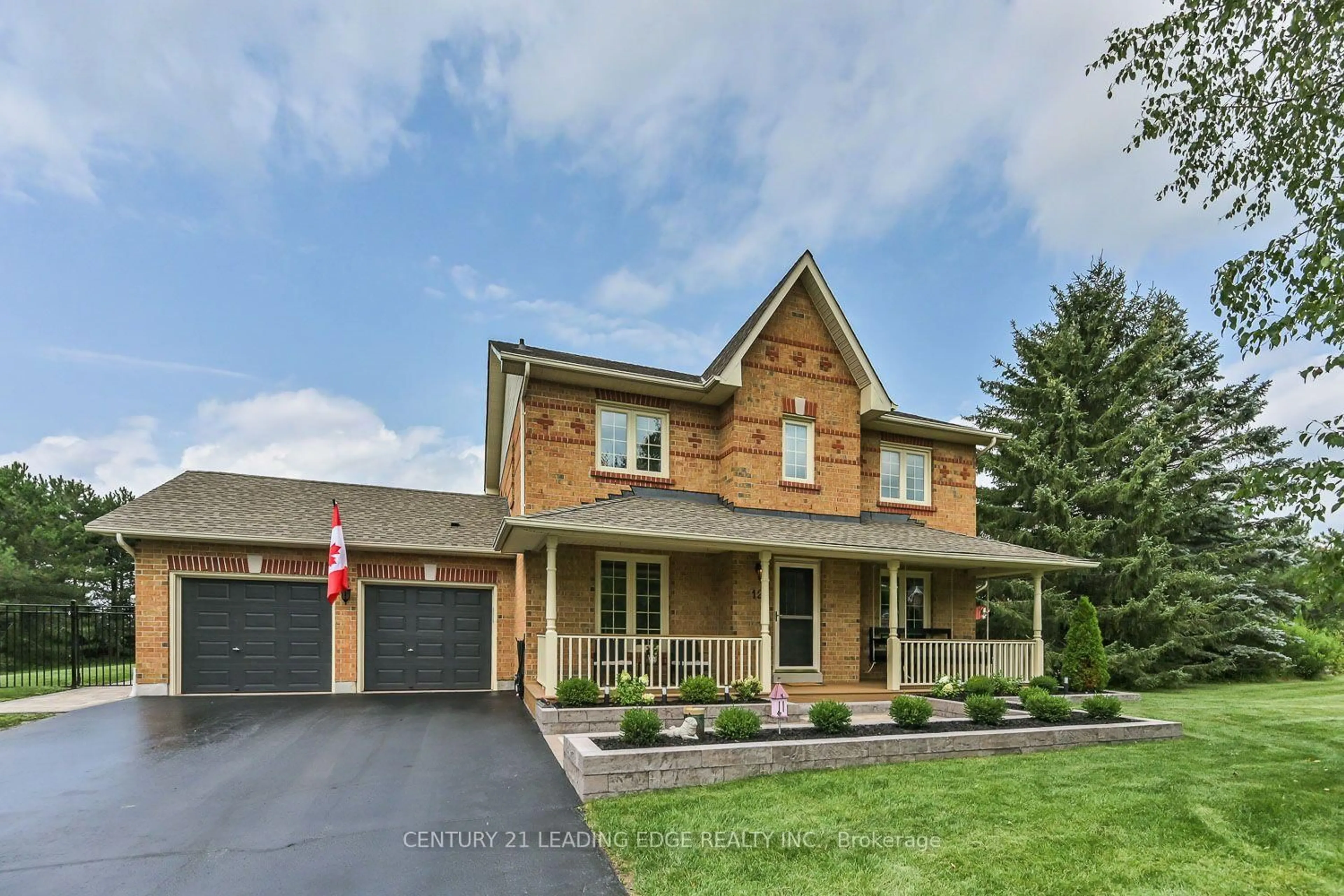 Home with brick exterior material, street for 12 Taylor Dr, Uxbridge Ontario L0C 1E0