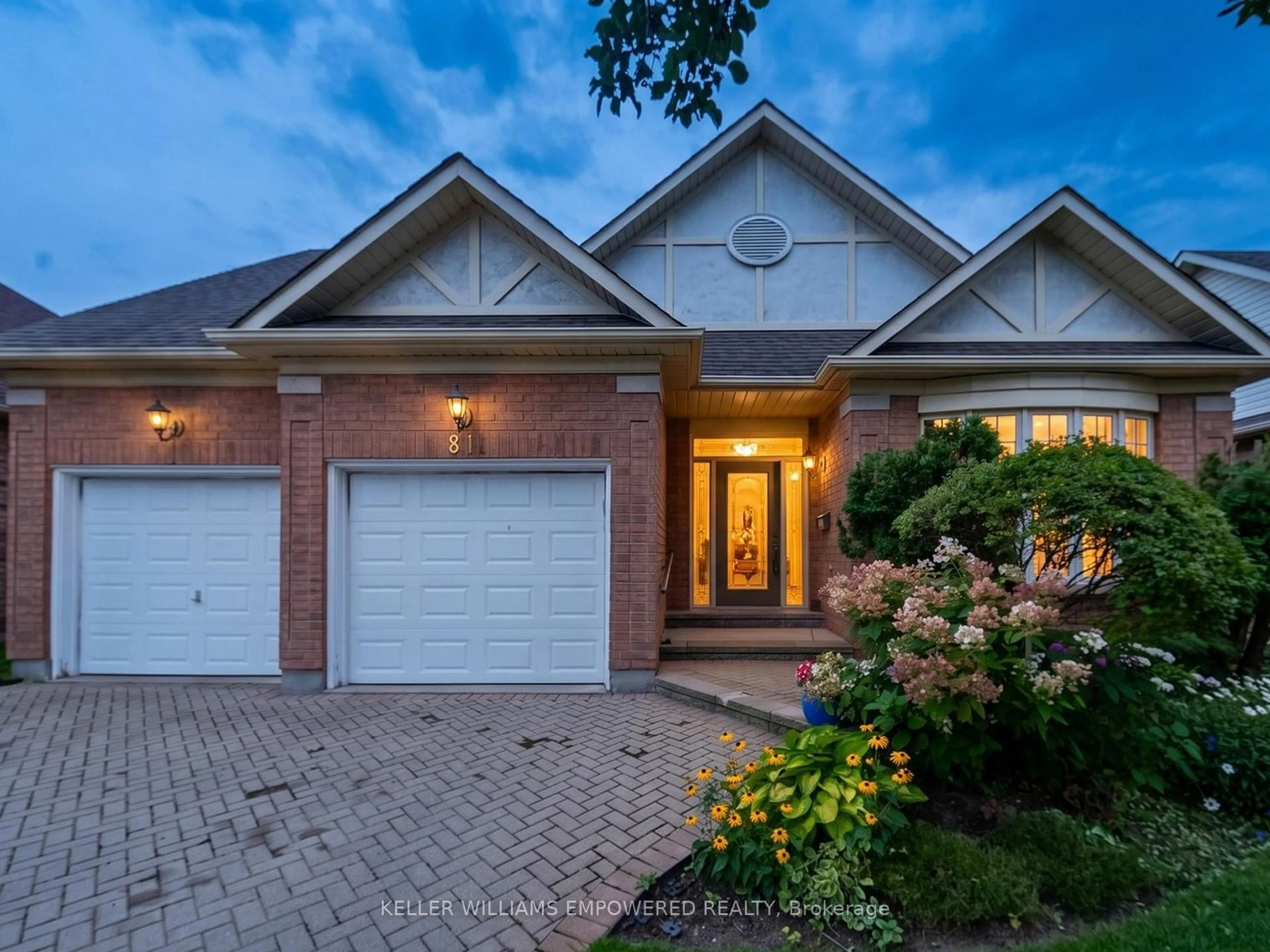 Home with brick exterior material, street for 81 Arnies Chance #40, Whitchurch-Stouffville Ontario L4A 1L7