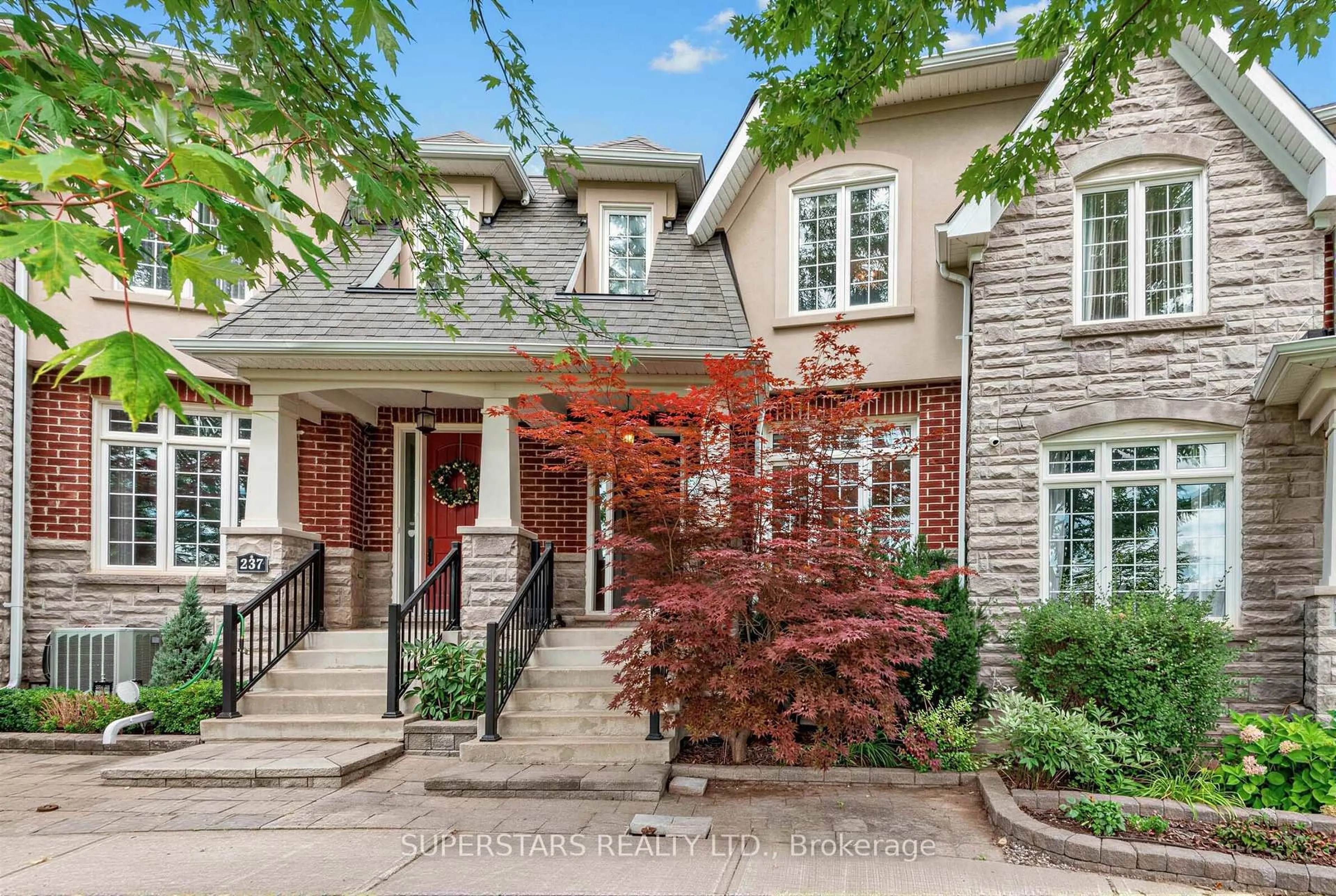 Home with brick exterior material, street for 239 Angus Glen Blvd, Markham Ontario L6C 0K1