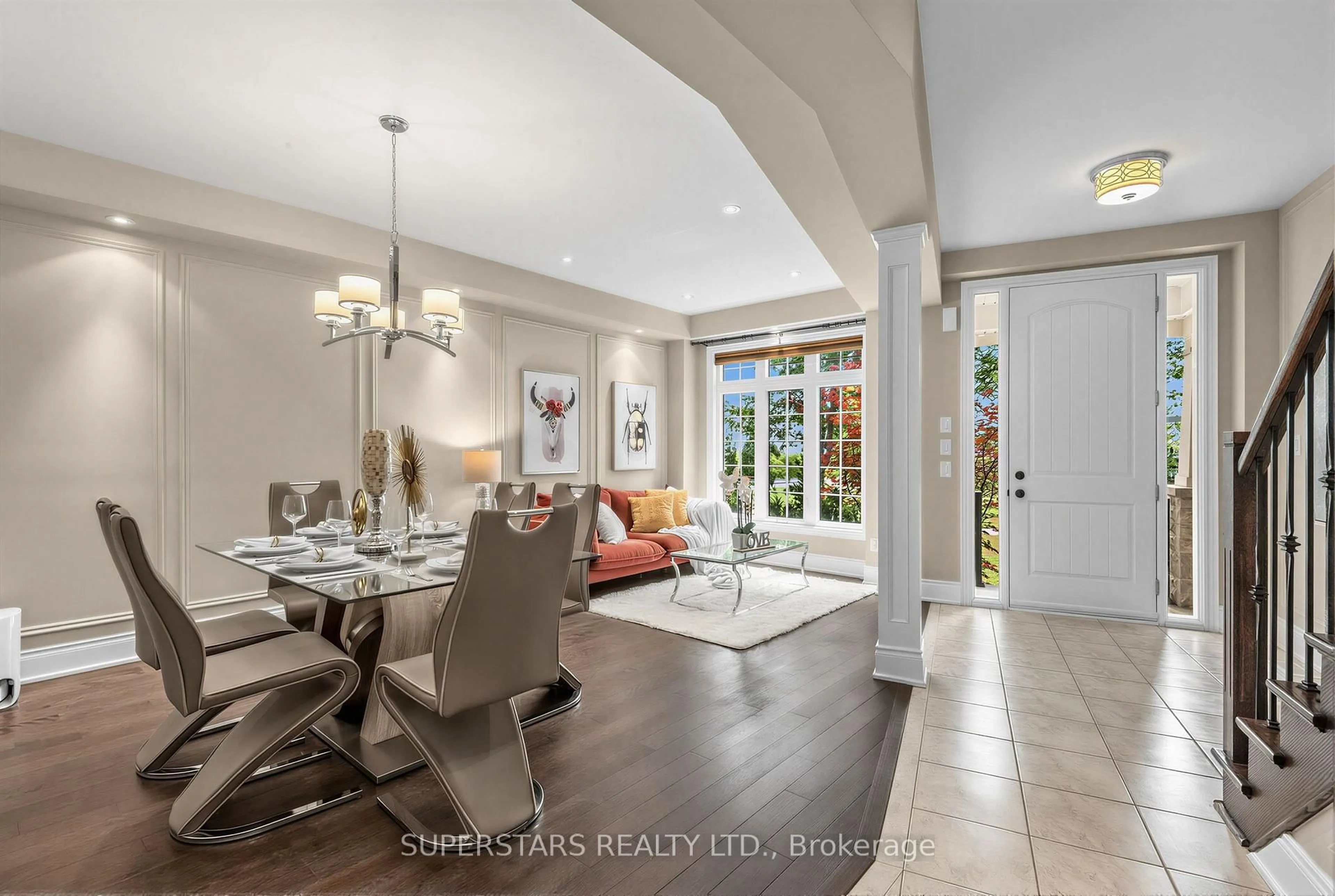 Dining room, ceramic/tile floor for 239 Angus Glen Blvd, Markham Ontario L6C 0K1