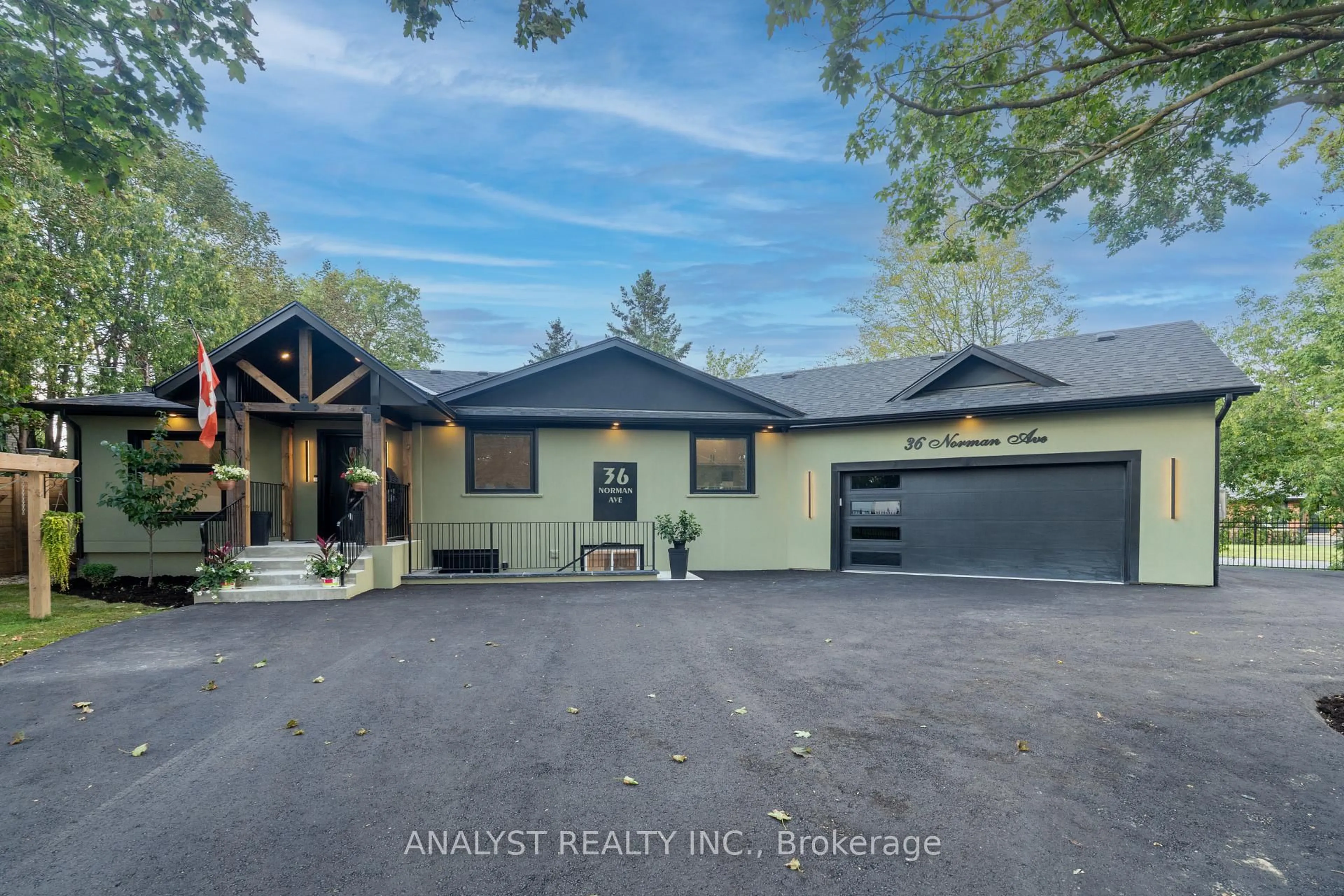 A pic from outside/outdoor area/front of a property/back of a property/a pic from drone, street for 36 Norman Ave, King Ontario L0G 1N0