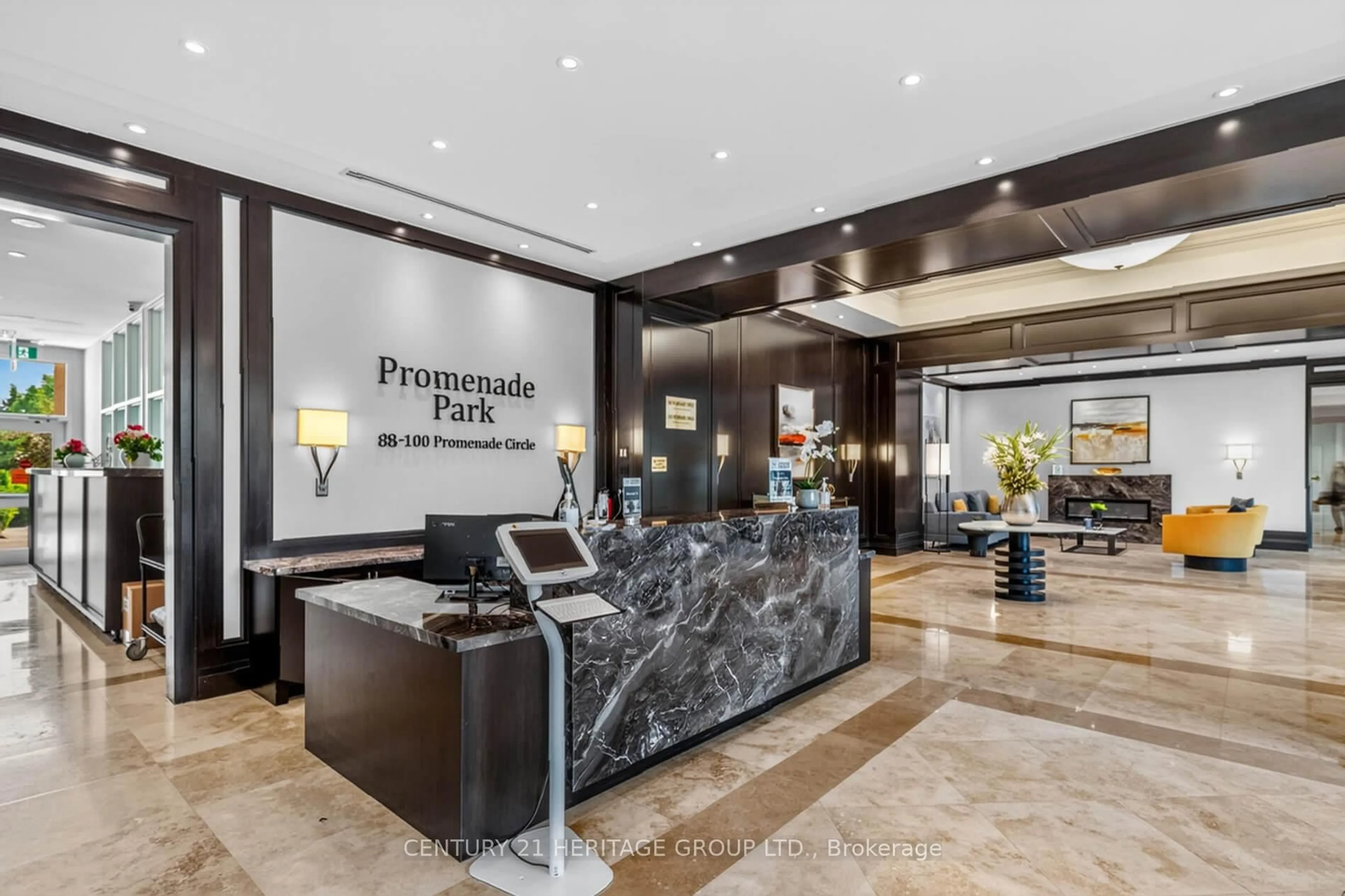 Lobby for 88 Promenade Circ #905, Vaughan Ontario L4J 9A4