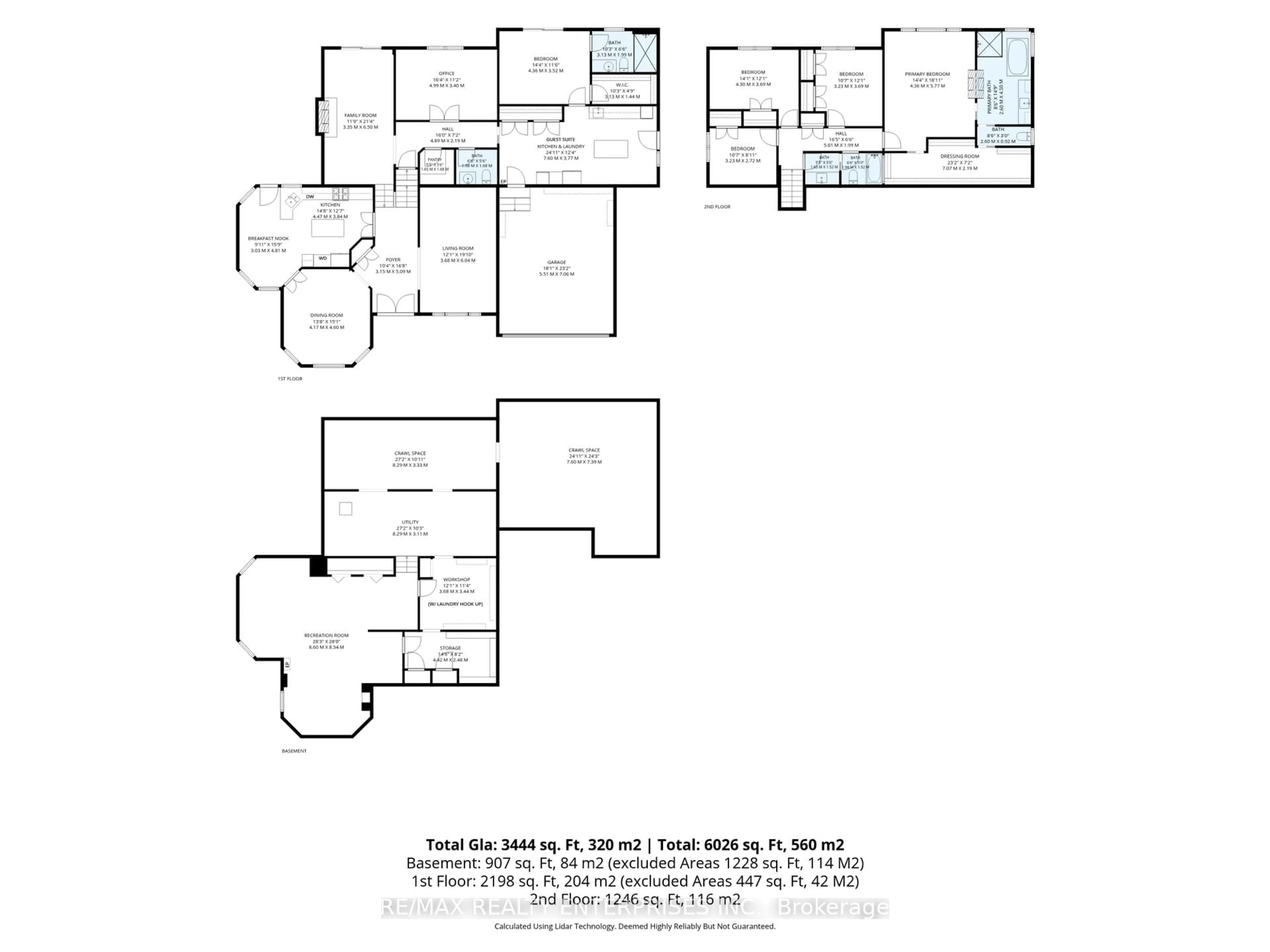 Floor plan for 11 Christman Crt, Markham Ontario L3P 3C7
