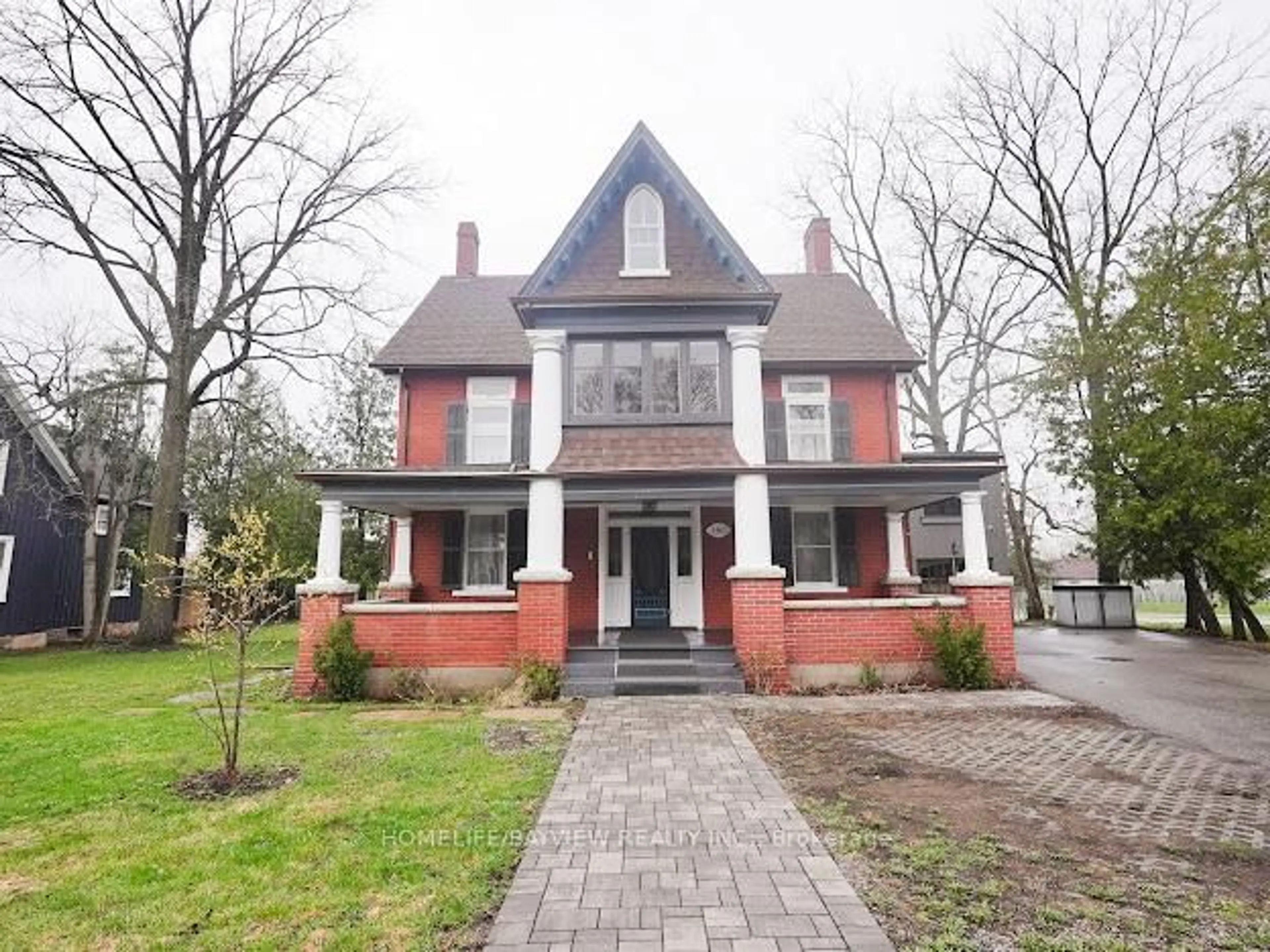 Home with brick exterior material, street for 180 & 188 Main St, Markham Ontario L3P 1Y3