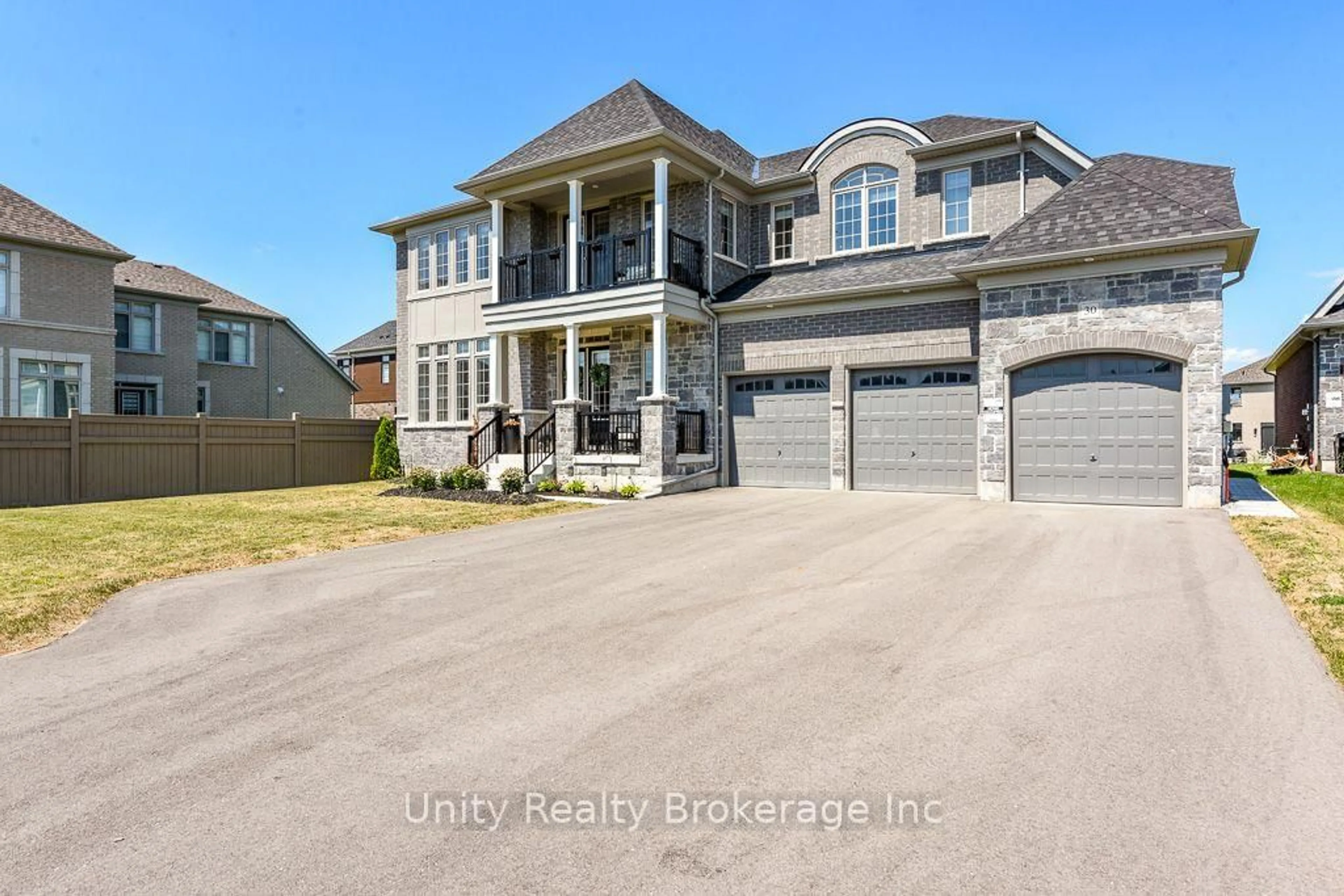 A pic from outside/outdoor area/front of a property/back of a property/a pic from drone, unknown for 30 Magnolia Ave Ave, Adjala-Tosorontio Ontario L0G 1W0