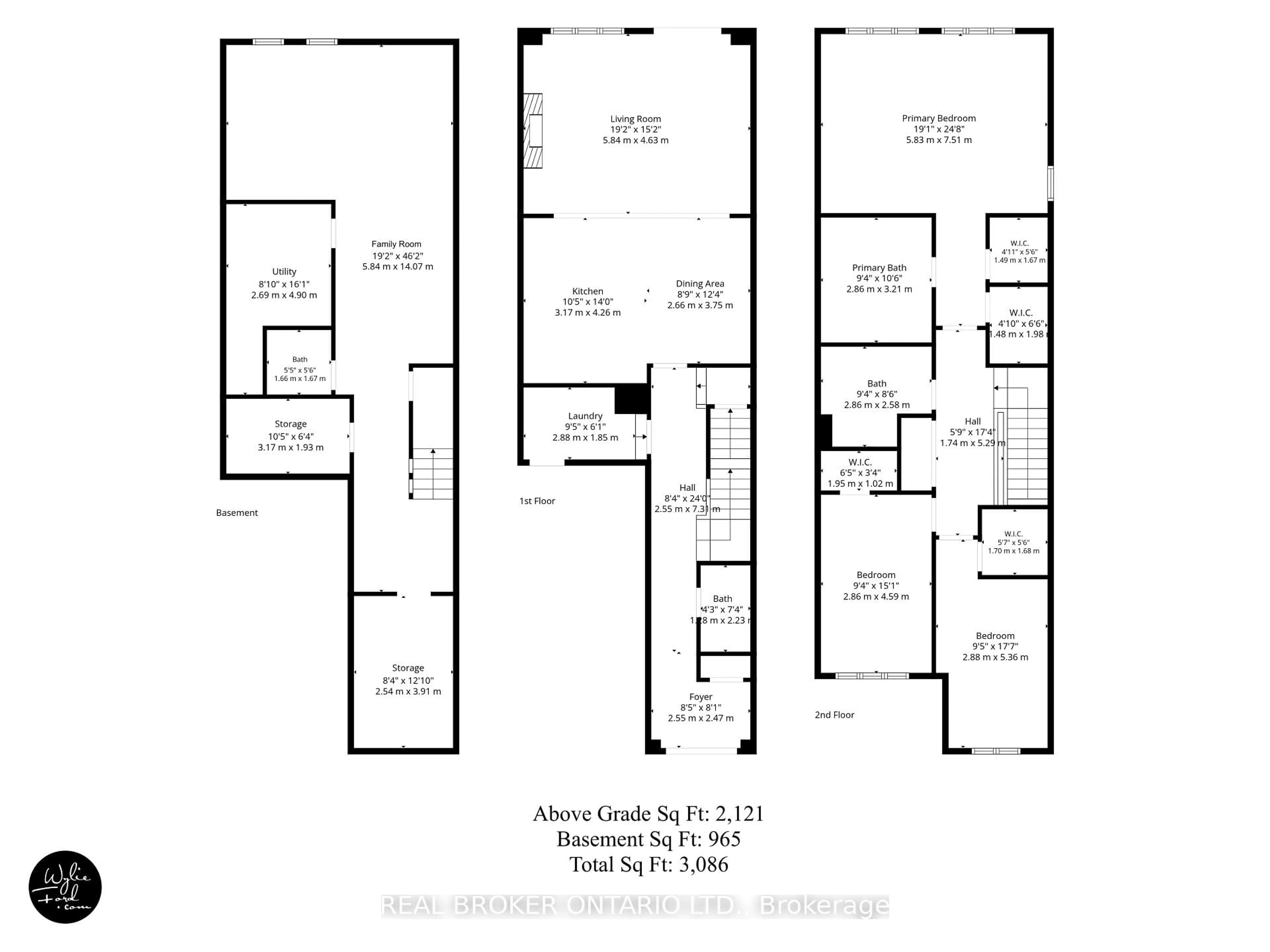 Floor plan for 313 Silk Twist Dr, East Gwillimbury Ontario L9N 0V4