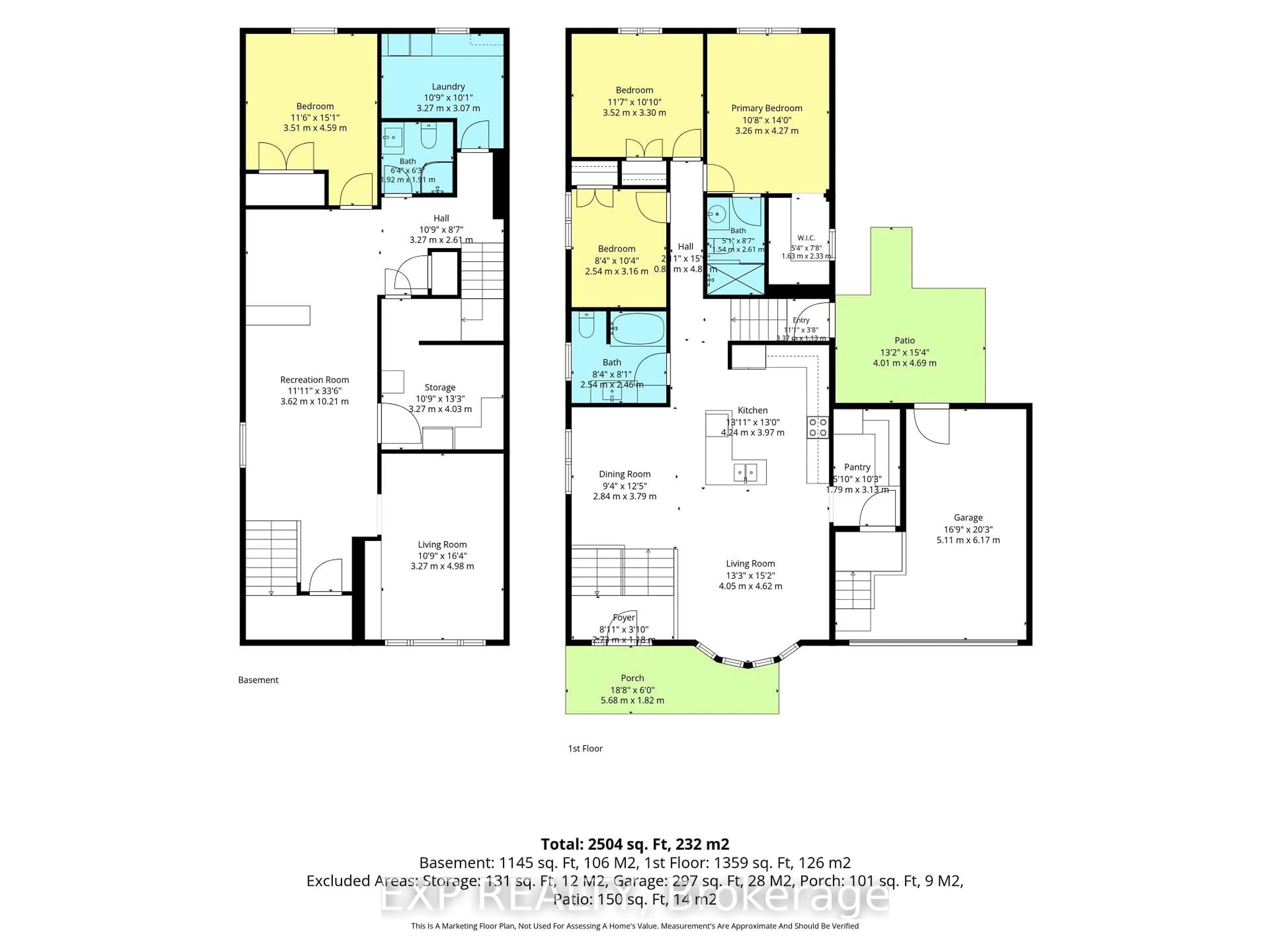 Floor plan for 29 Beckett Ave, East Gwillimbury Ontario L9N 1E8