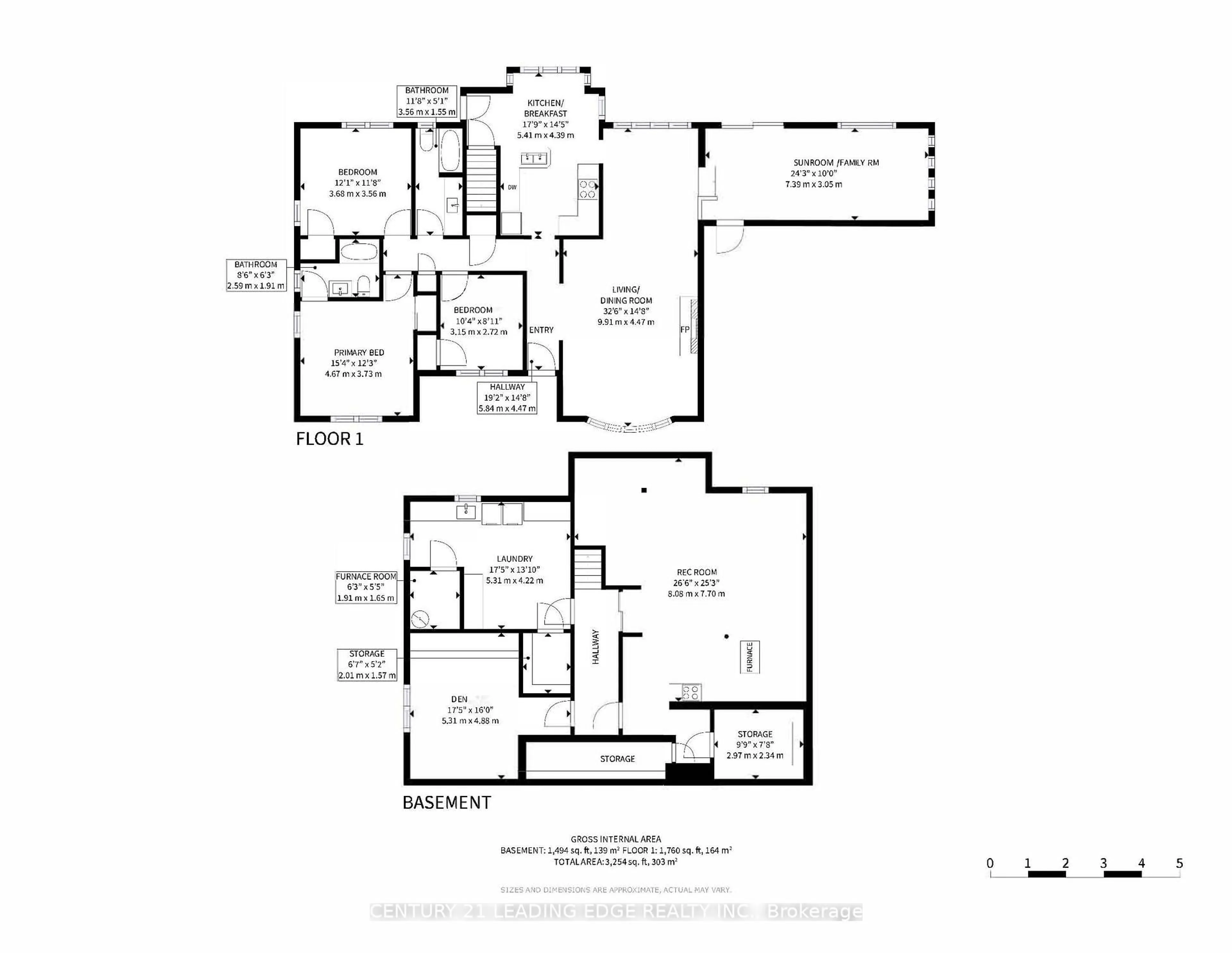 Floor plan for 12189 Regional Rd 39, Uxbridge Ontario L0E 1T0