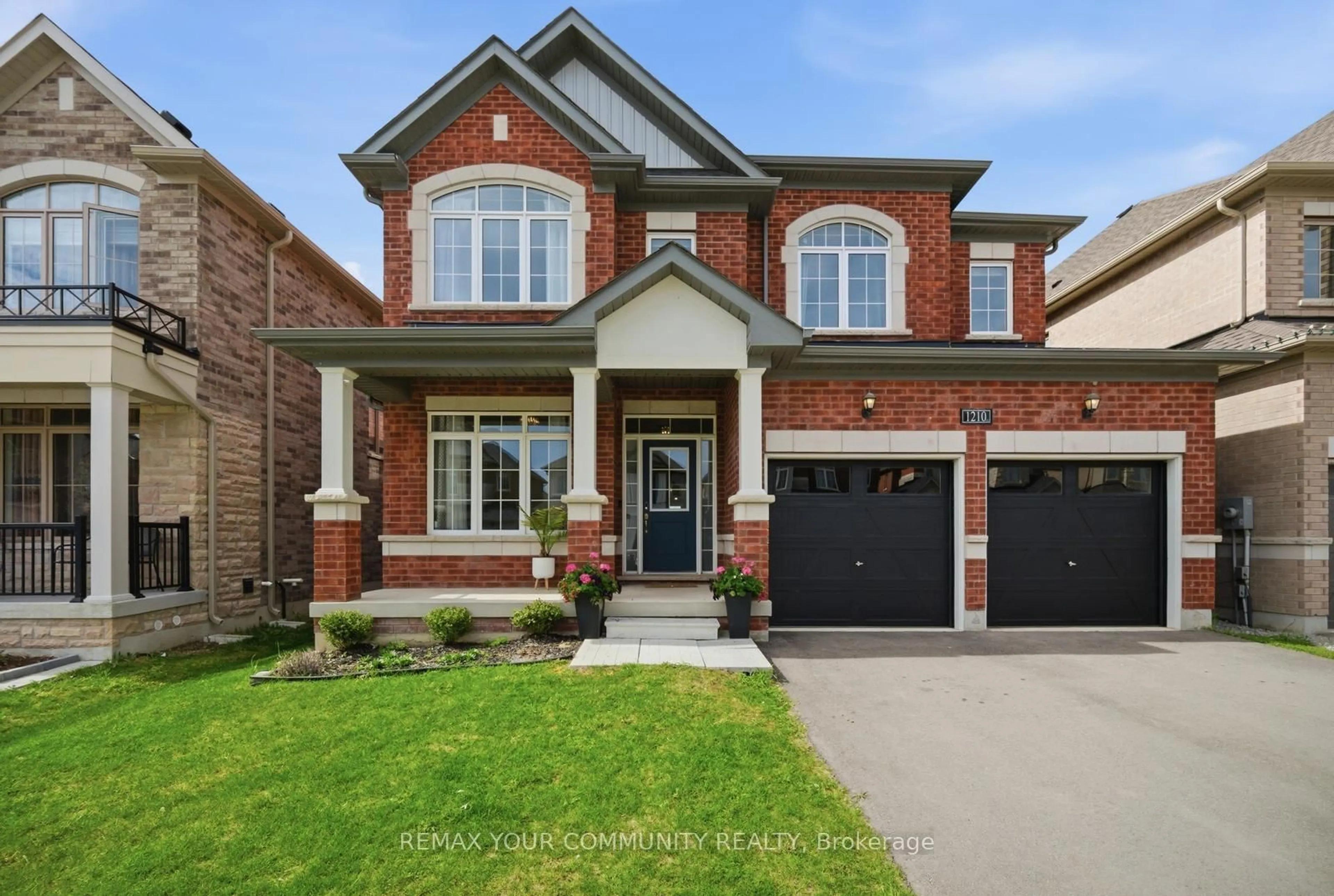 Home with brick exterior material, street for 1210 WICKHAM Rd, Innisfil Ontario L9S 0P9