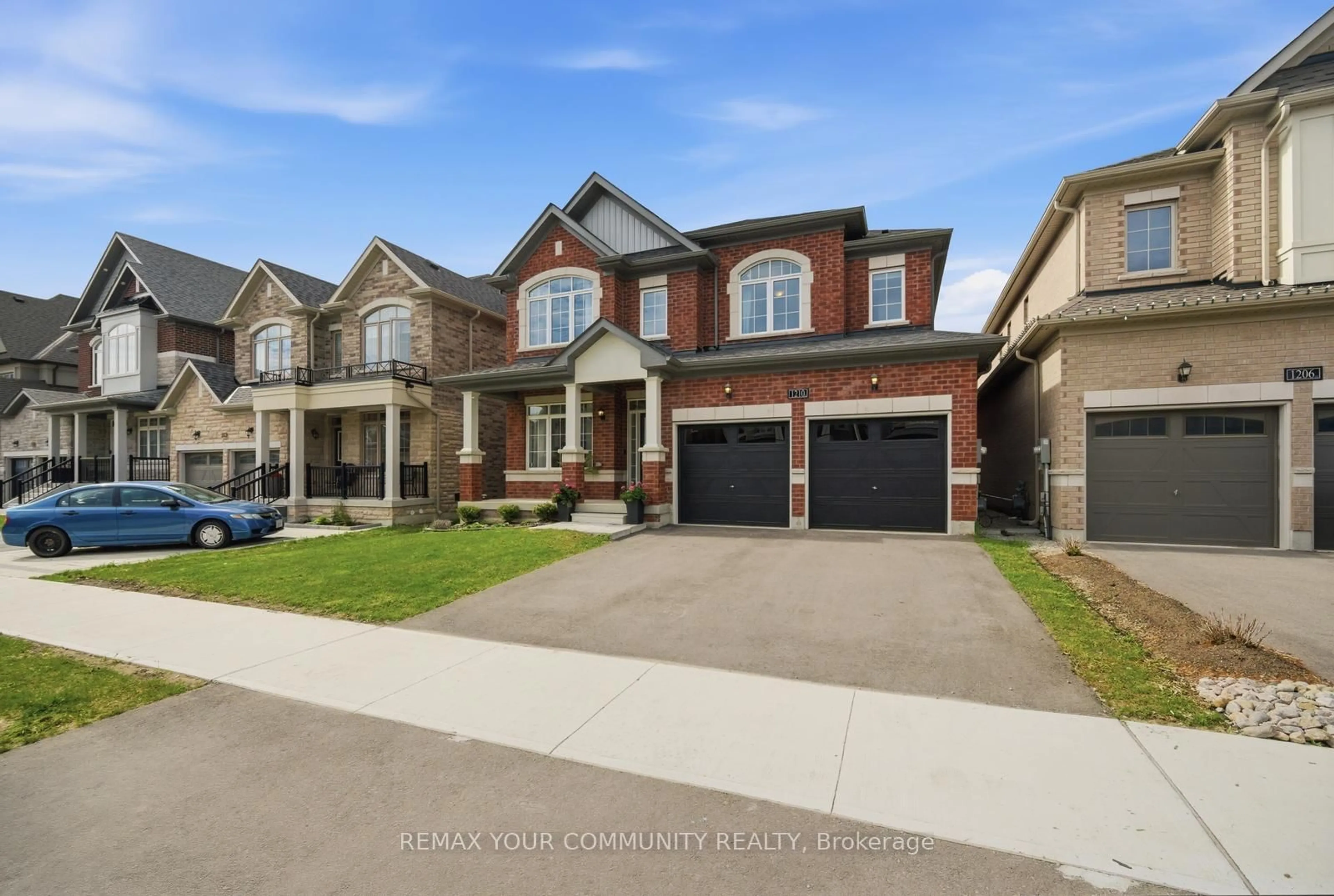 Home with brick exterior material, street for 1210 WICKHAM Rd, Innisfil Ontario L9S 0P9