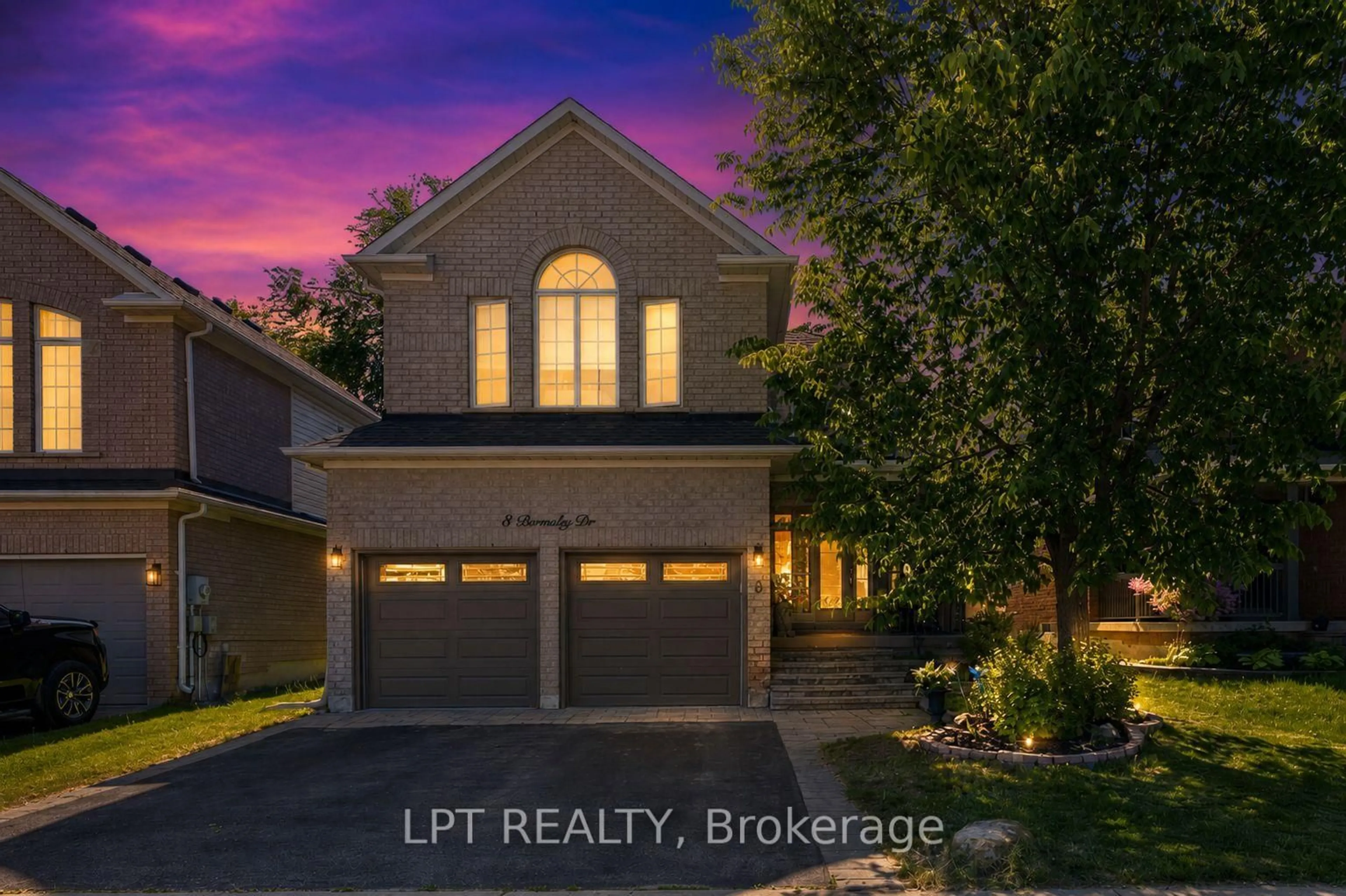 Home with brick exterior material, street for 8 Burnaby Dr, Georgina Ontario L4P 3Z1