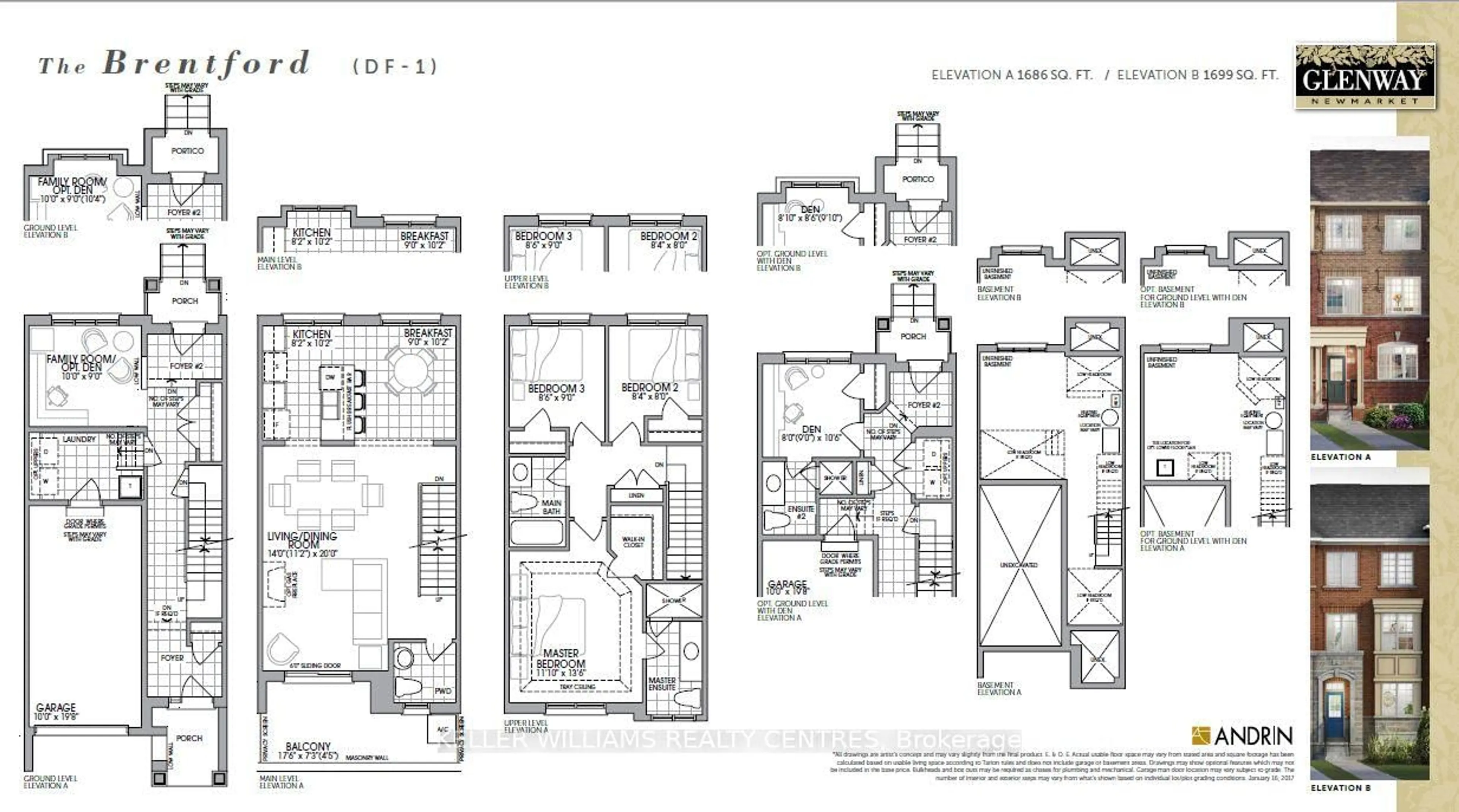 Floor plan for 189 Harding Park St, Newmarket Ontario L3Y 0E3
