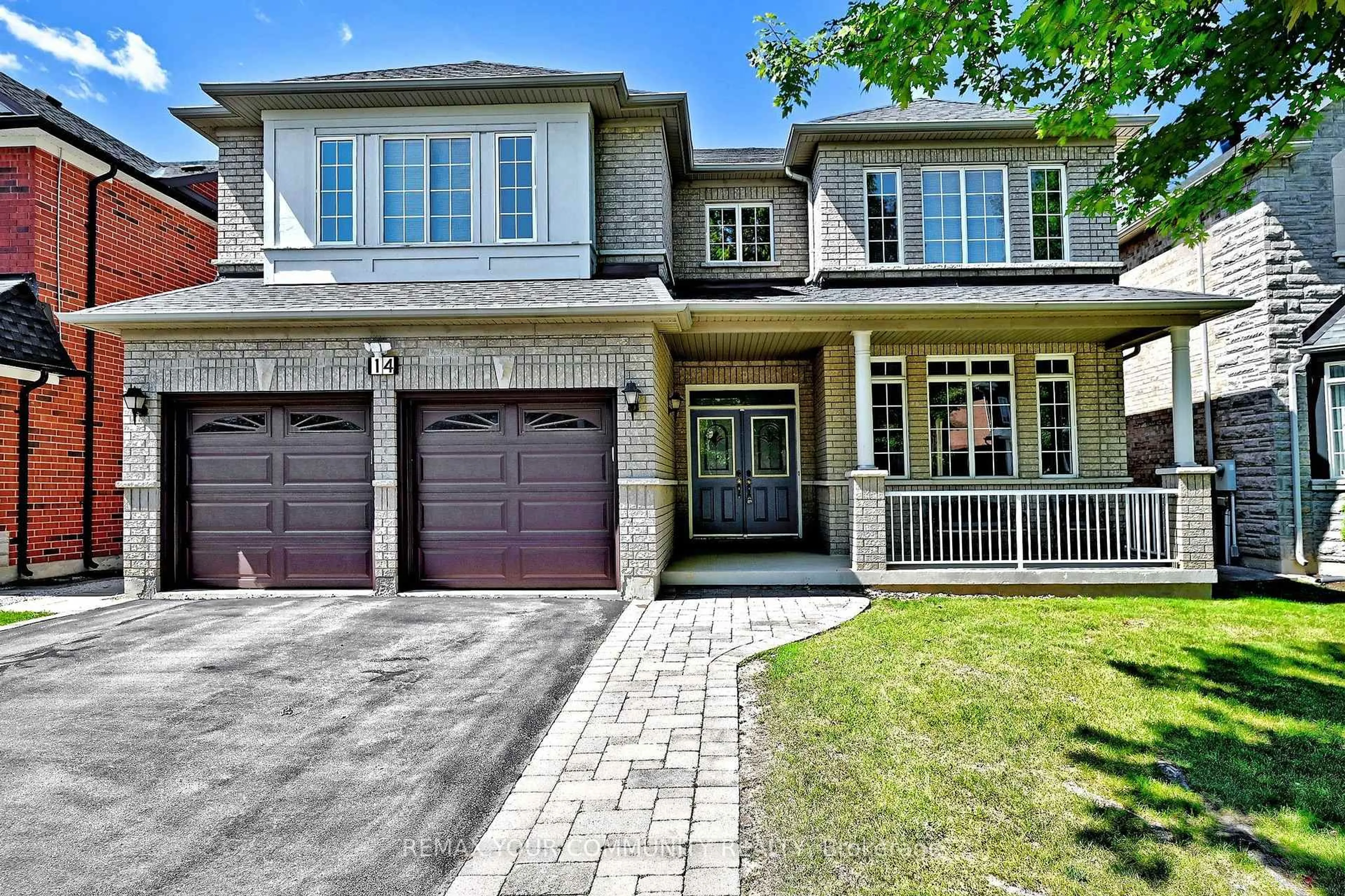 Home with brick exterior material, street for 14 Houser St, Markham Ontario L6E 1H9